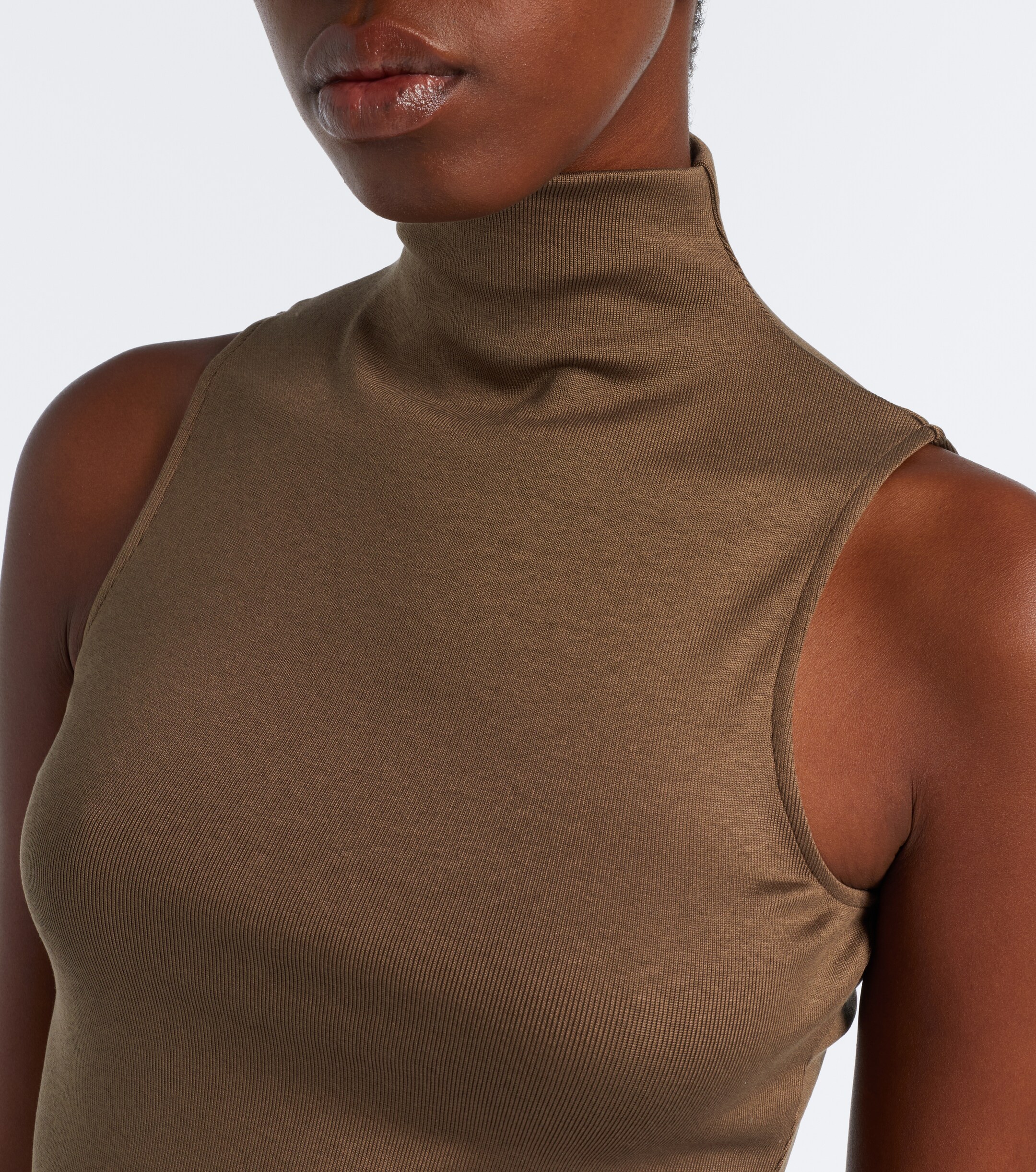 Ralph Lauren Collection Ralph Lauren Collection Silk-blend turtleneck top