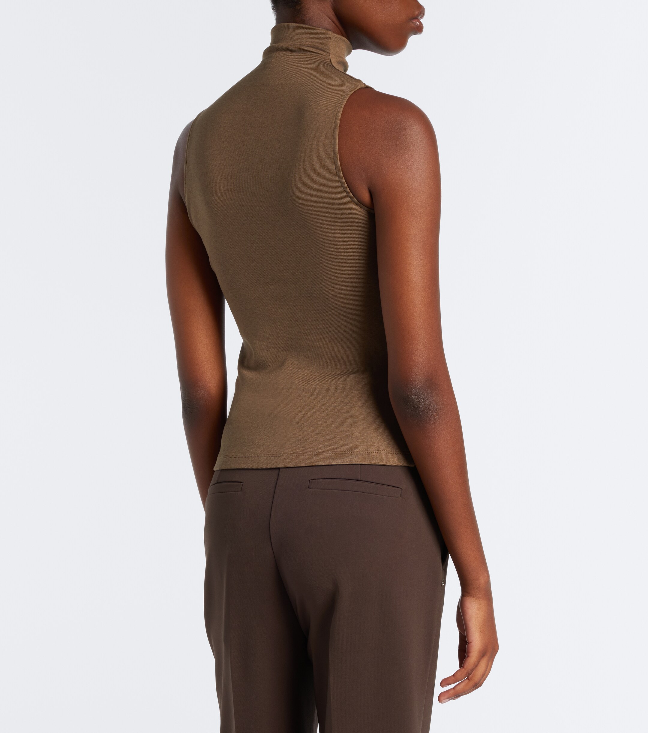Ralph Lauren Collection Ralph Lauren Collection Silk-blend turtleneck top