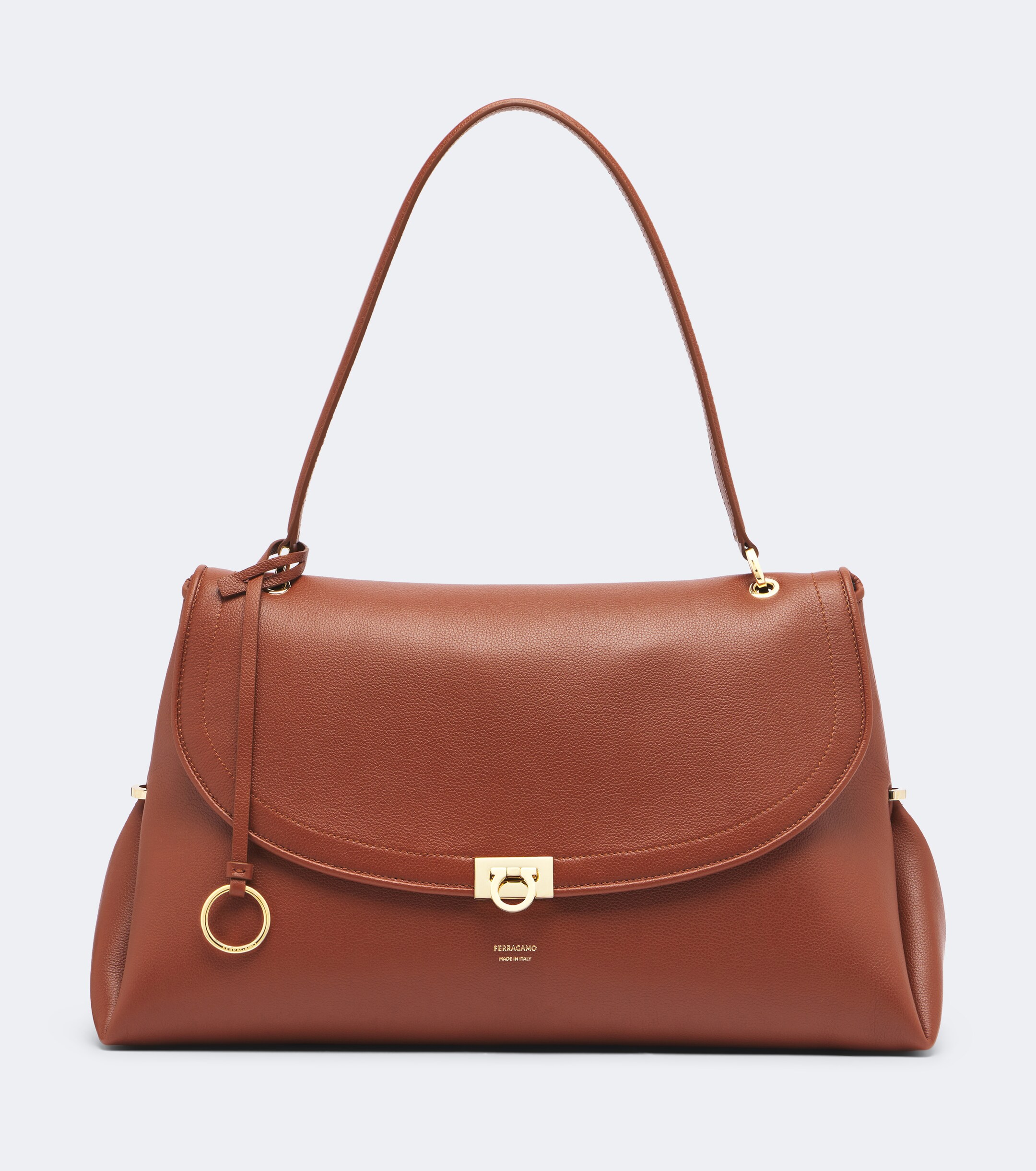 Ferragamo Ferragamo Sofia Large leather shoulder bag