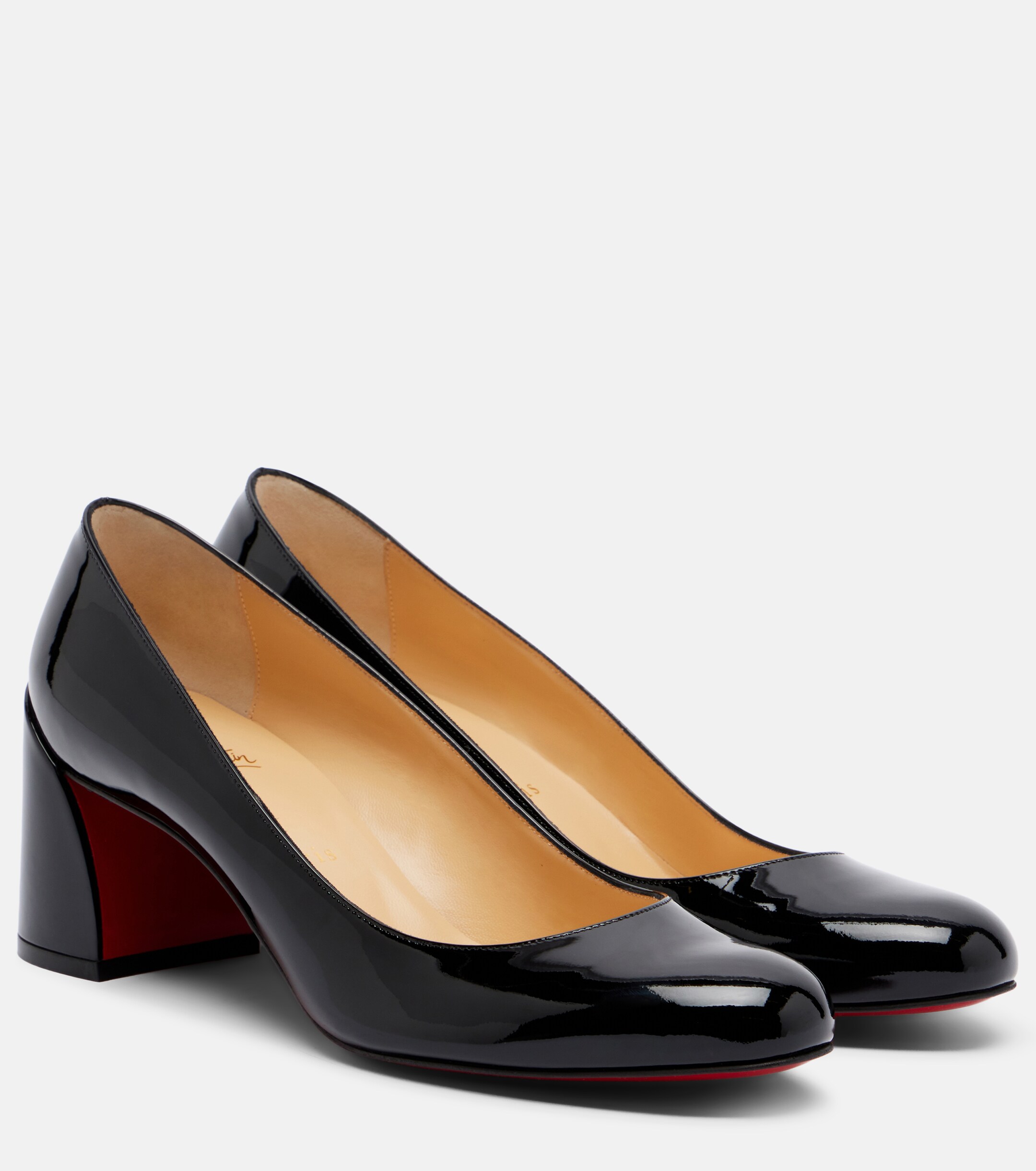 CHRISTIAN LOUBOUTIN Christian Louboutin Jane patent leather pumps