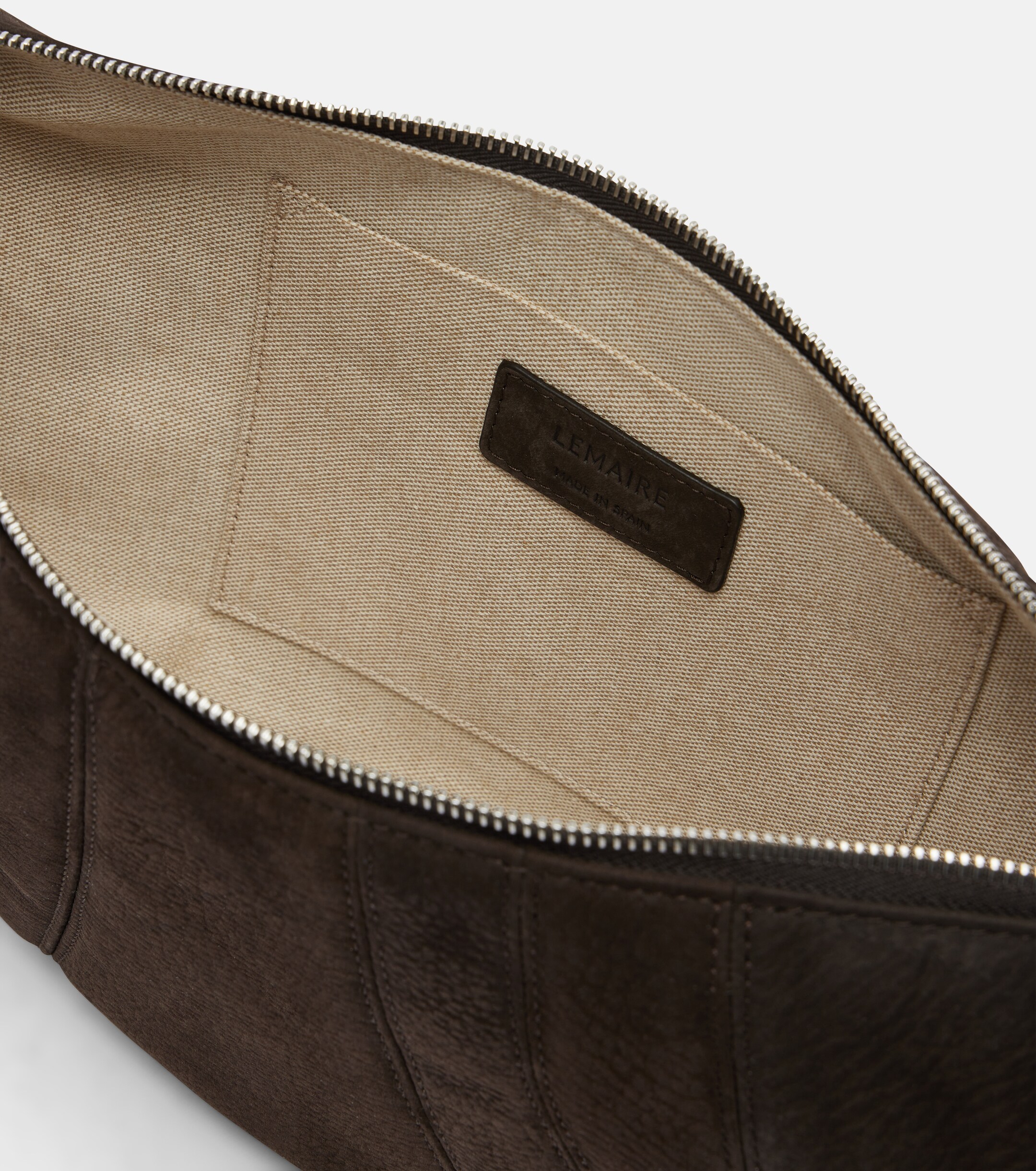 Lemaire Croissant Medium leather shoulder bag
