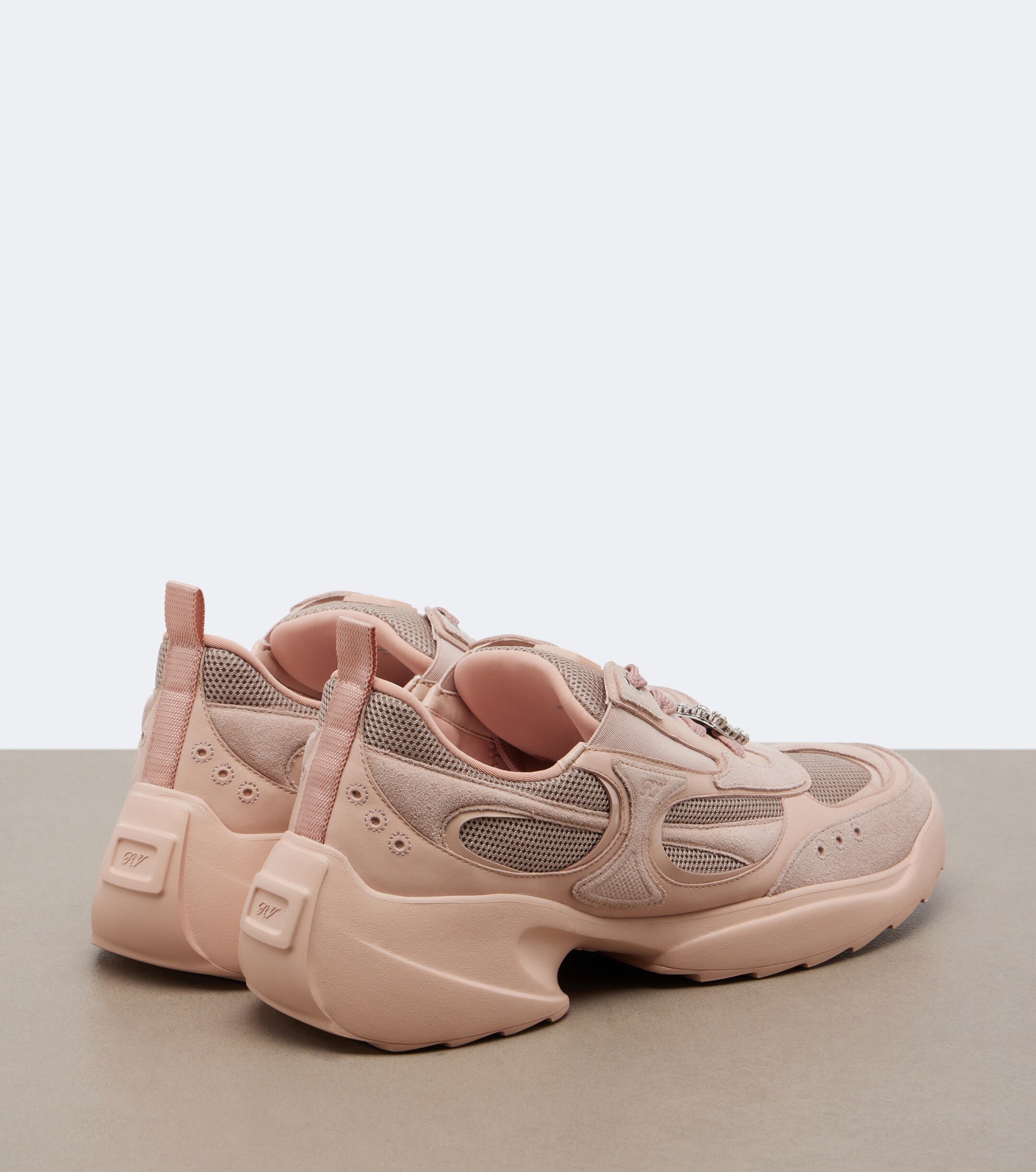 ROGER VIVIER Roger Vivier Viv' On The Run embellished sneakers
