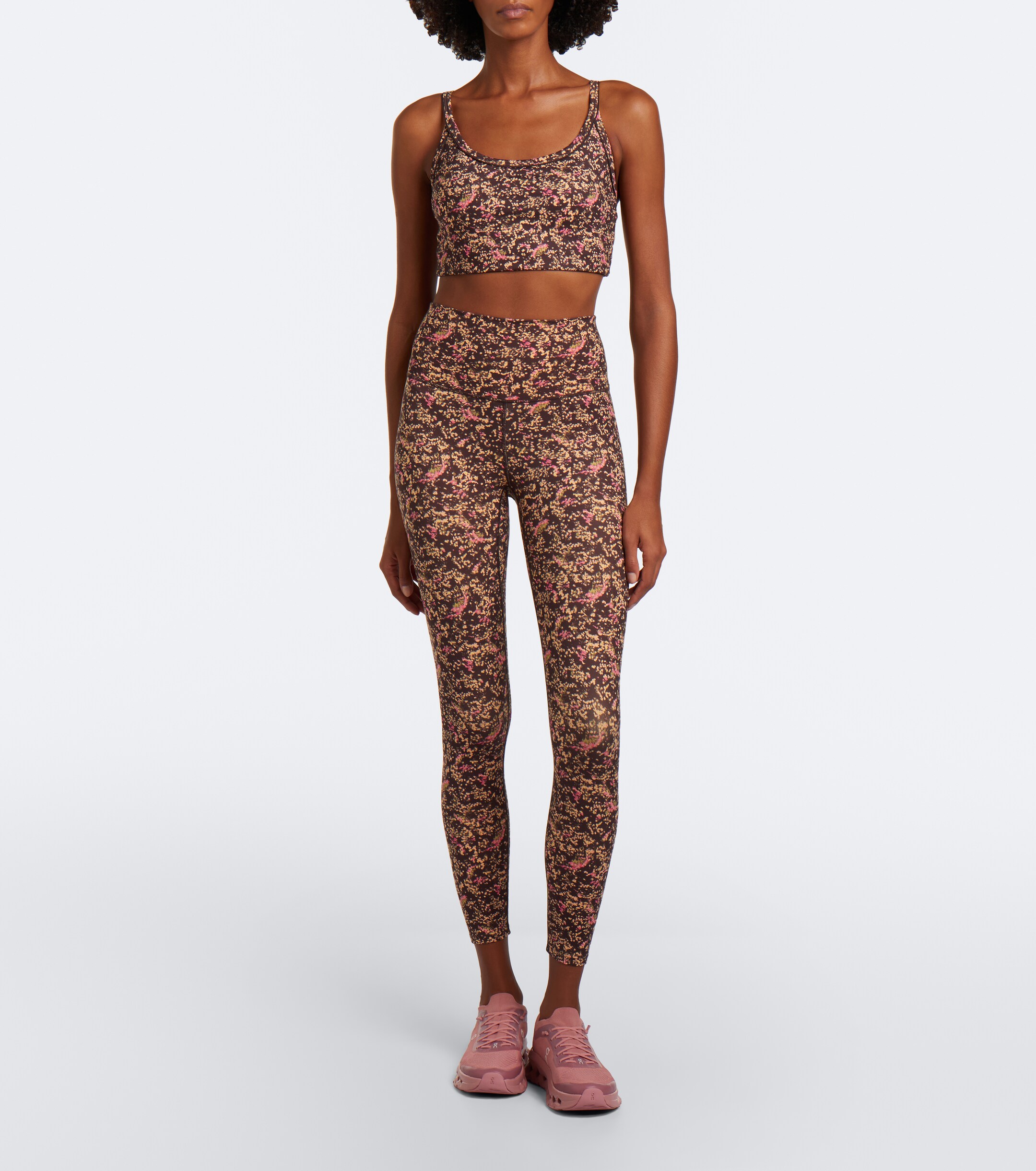 Varley Varley Selma printed sports bra