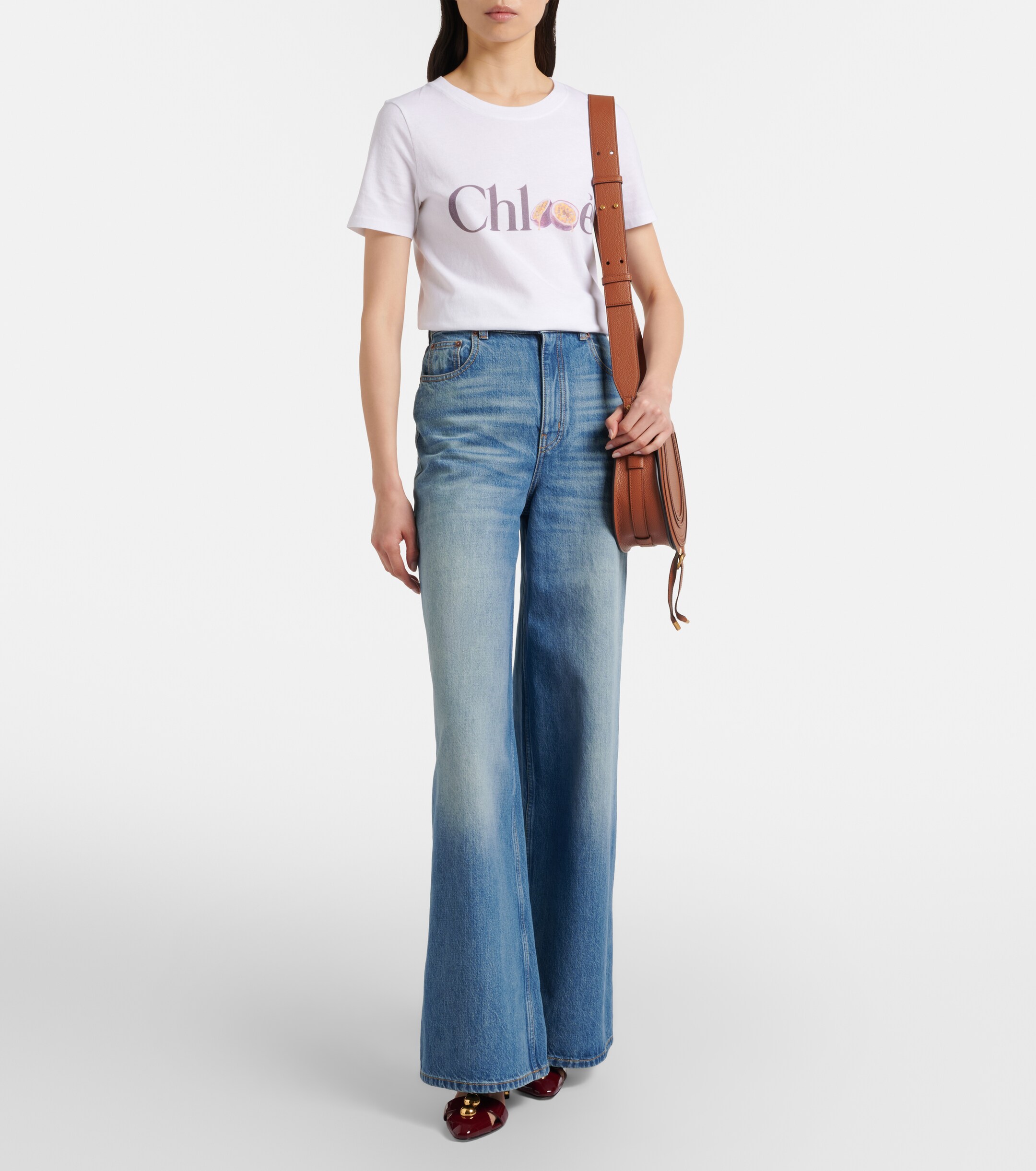 Chloé Marcie leather crossbody bag