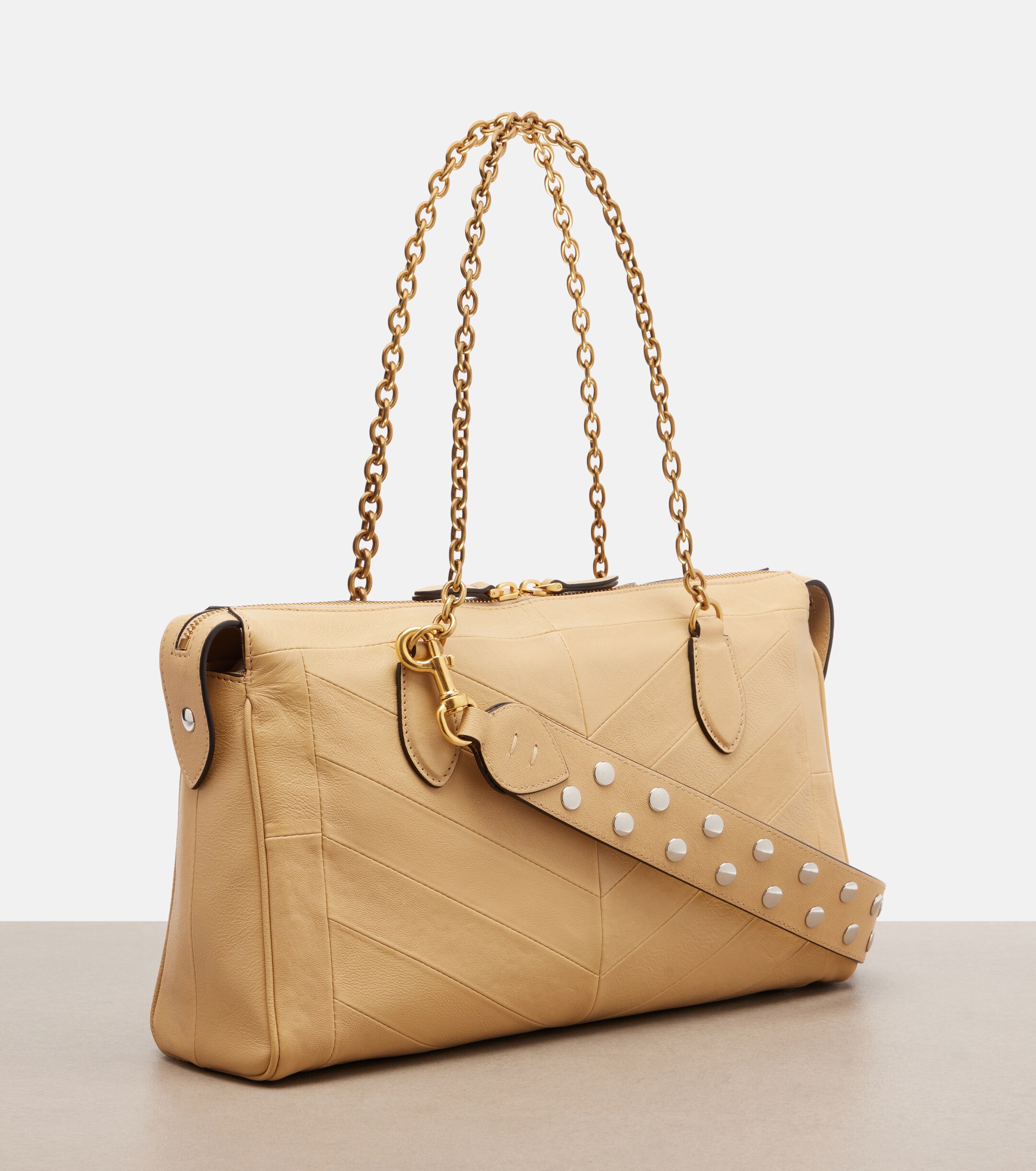 Valentino Garavani Panthea VLogo leather shoulder bag thumbnail