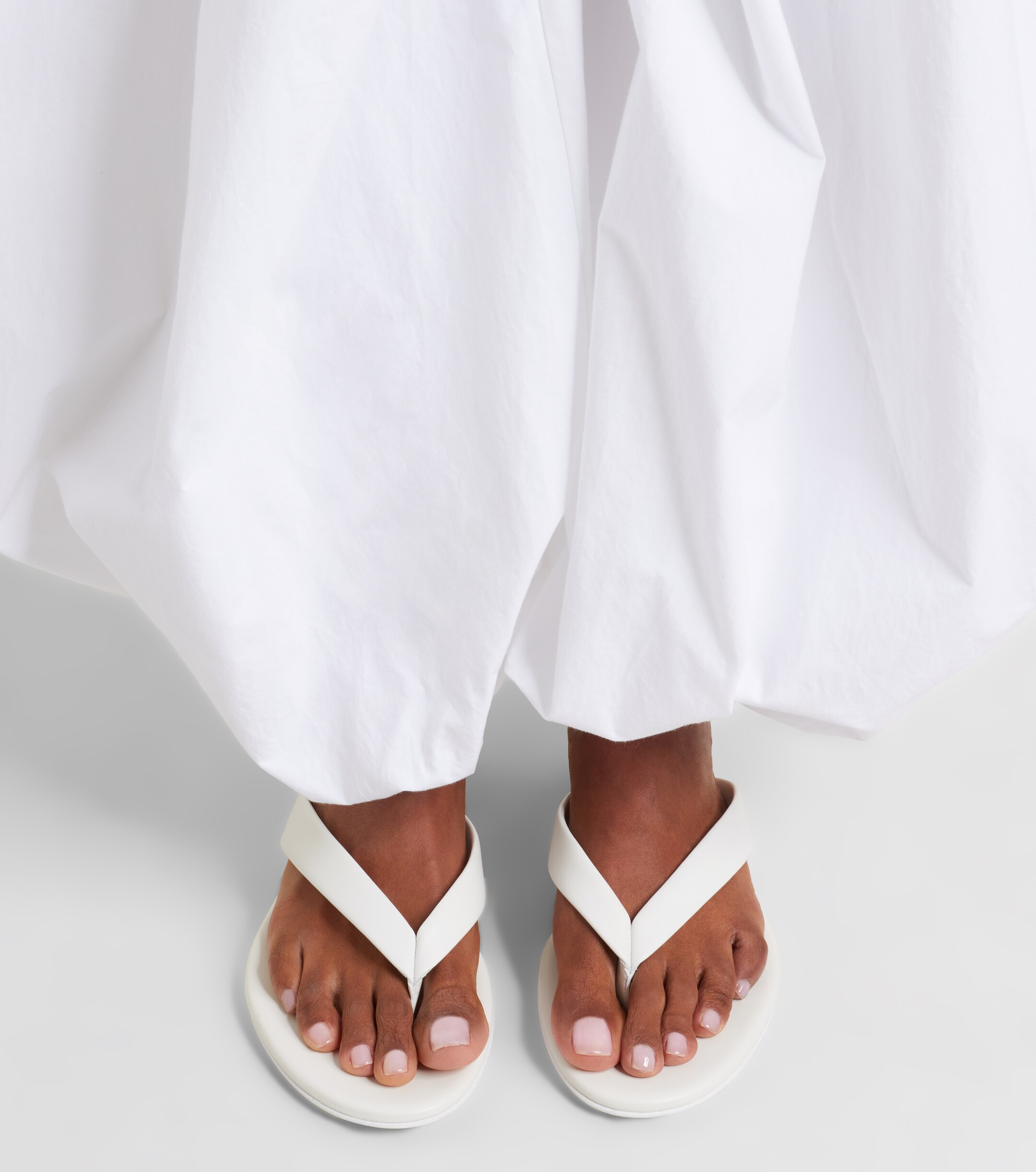 CHRISTIAN LOUBOUTIN Christian Louboutin Miss Z leather thong sandals