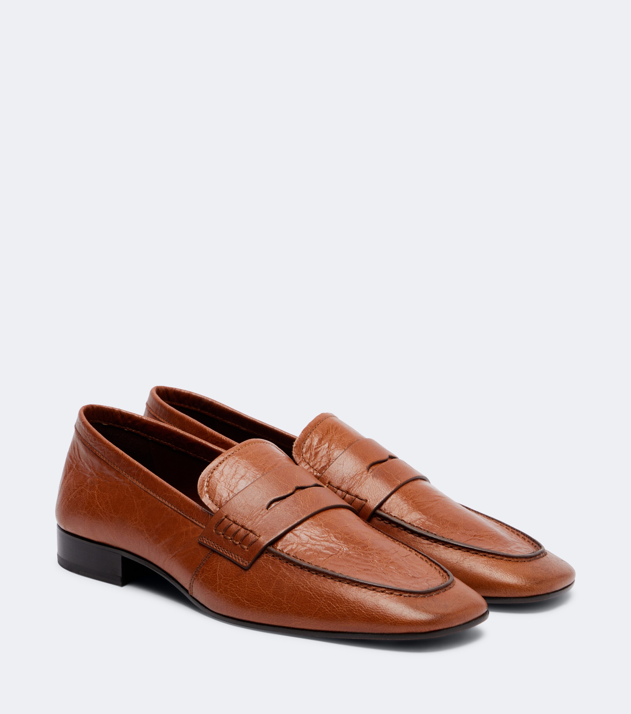 Dries Van Noten Dries Van Noten Leather penny loafers