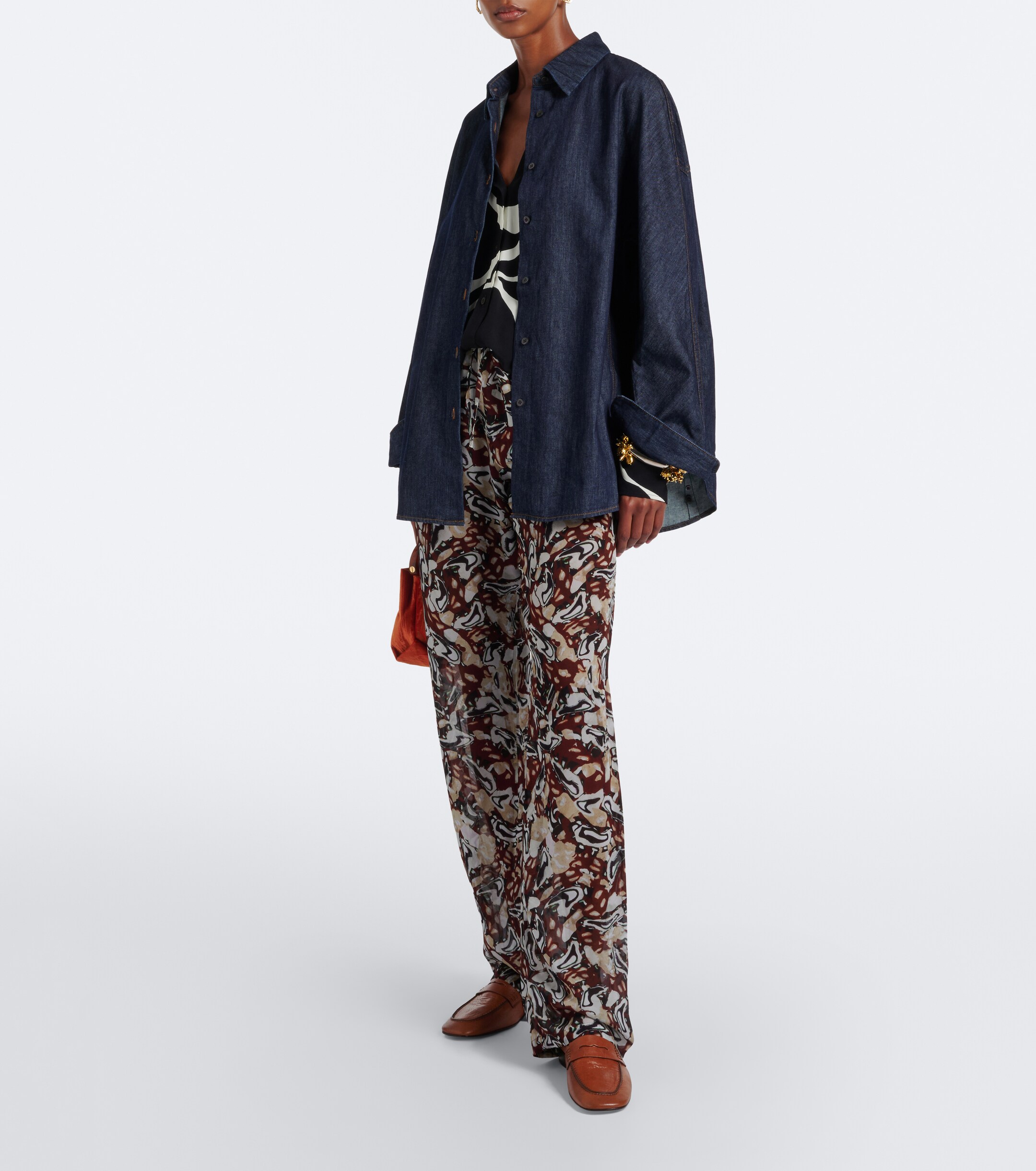 Dries Van Noten Dries Van Noten Leather penny loafers