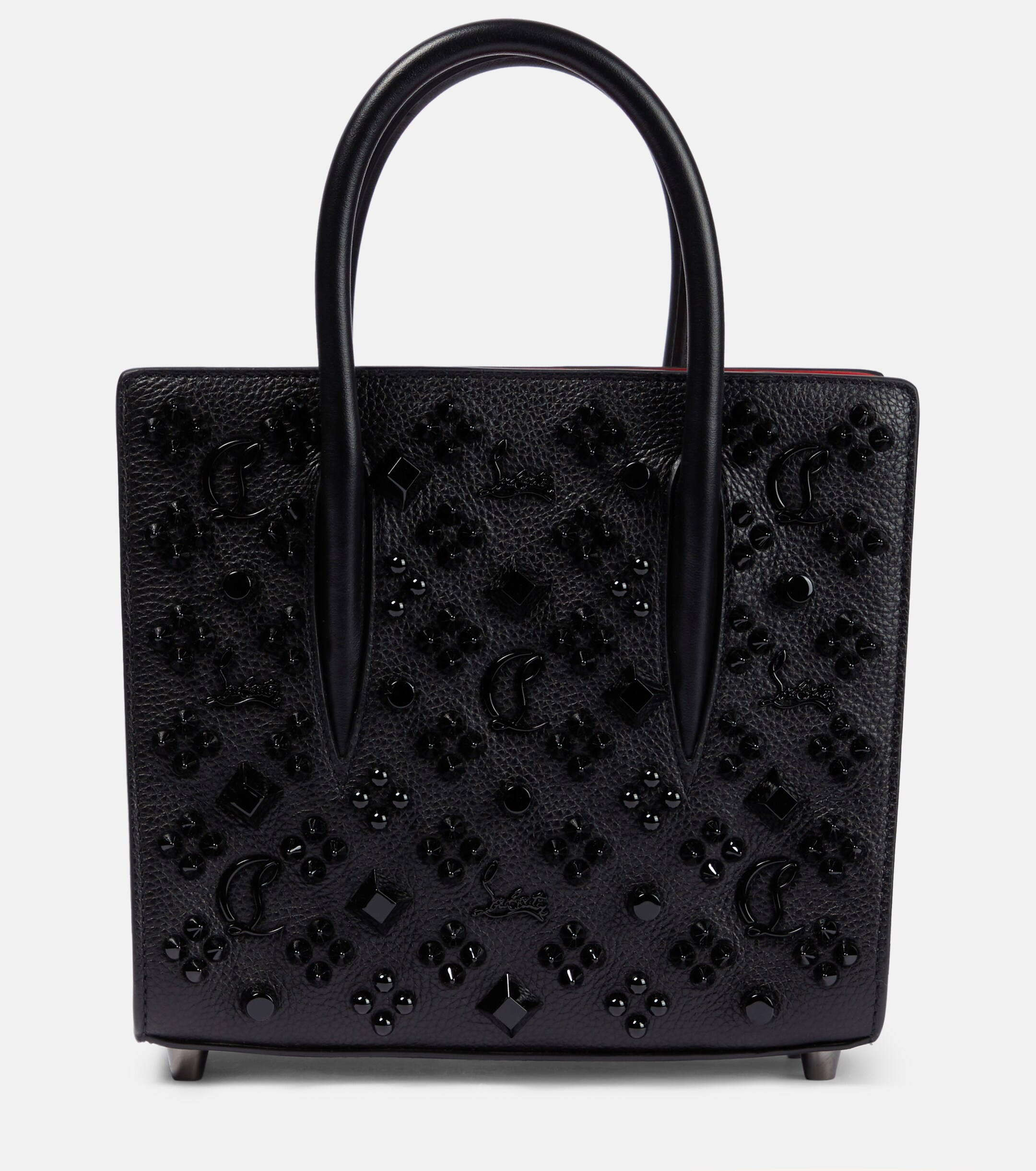CHRISTIAN LOUBOUTIN Paloma Mini embellished leather tote bag