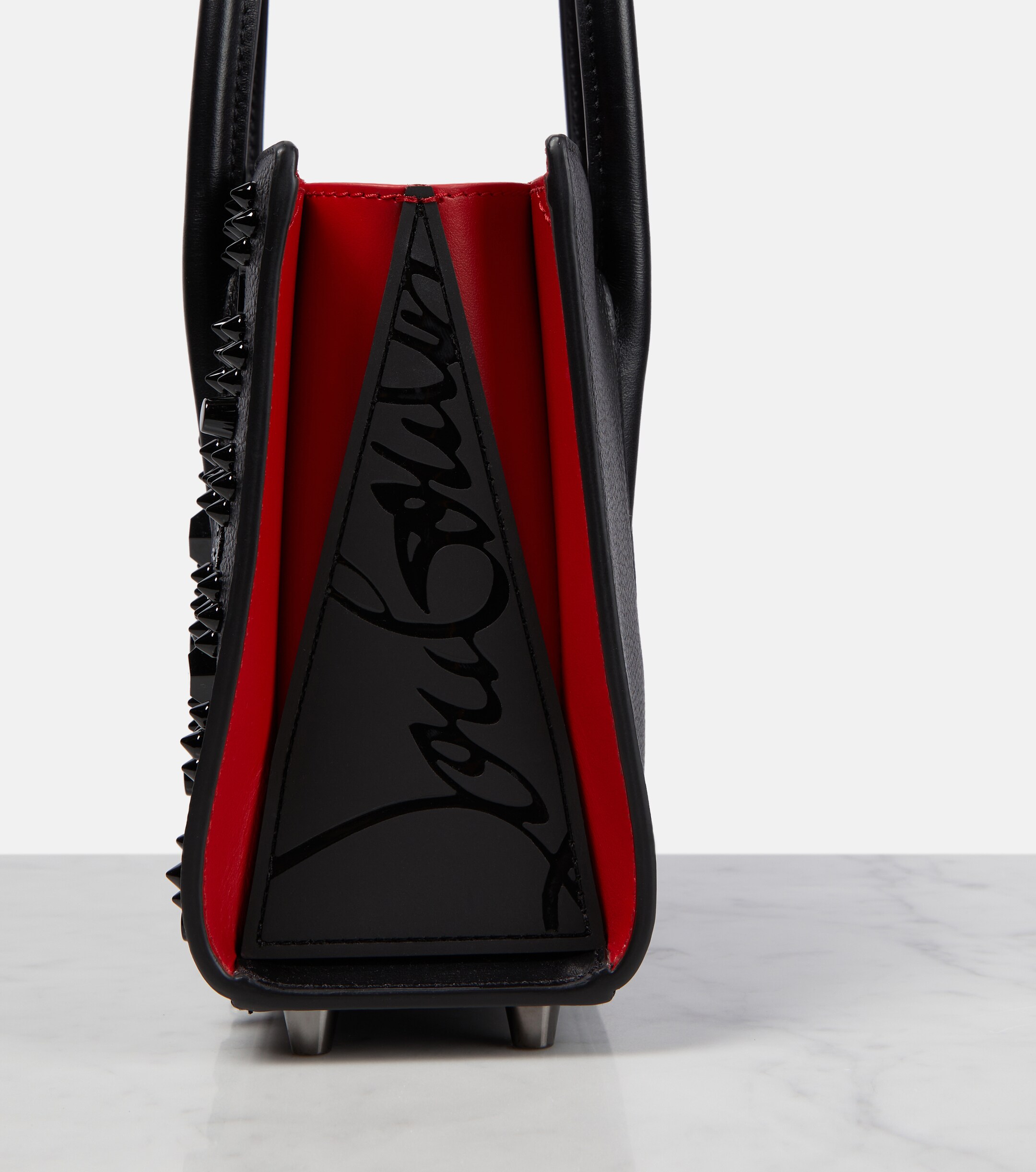 CHRISTIAN LOUBOUTIN Paloma Mini embellished leather tote bag