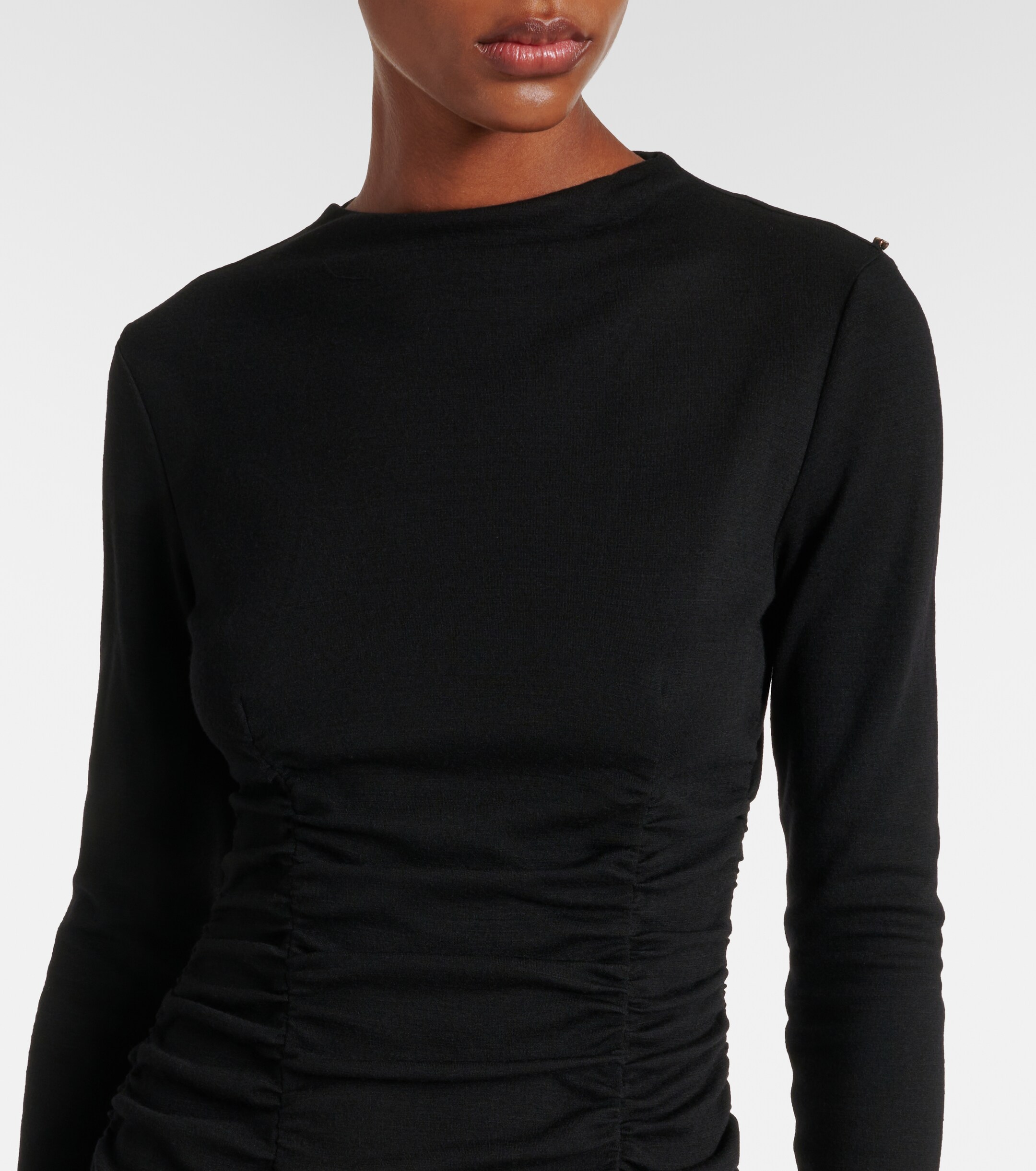 Sportmax Acline wool and cotton-blend maxi dress thumbnail