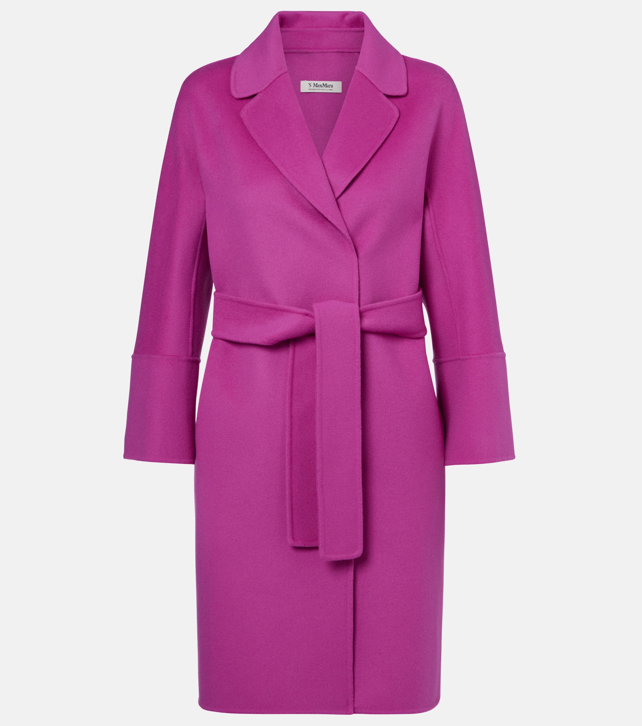 S Max Mara Arona belted virgin wool coat thumbnail