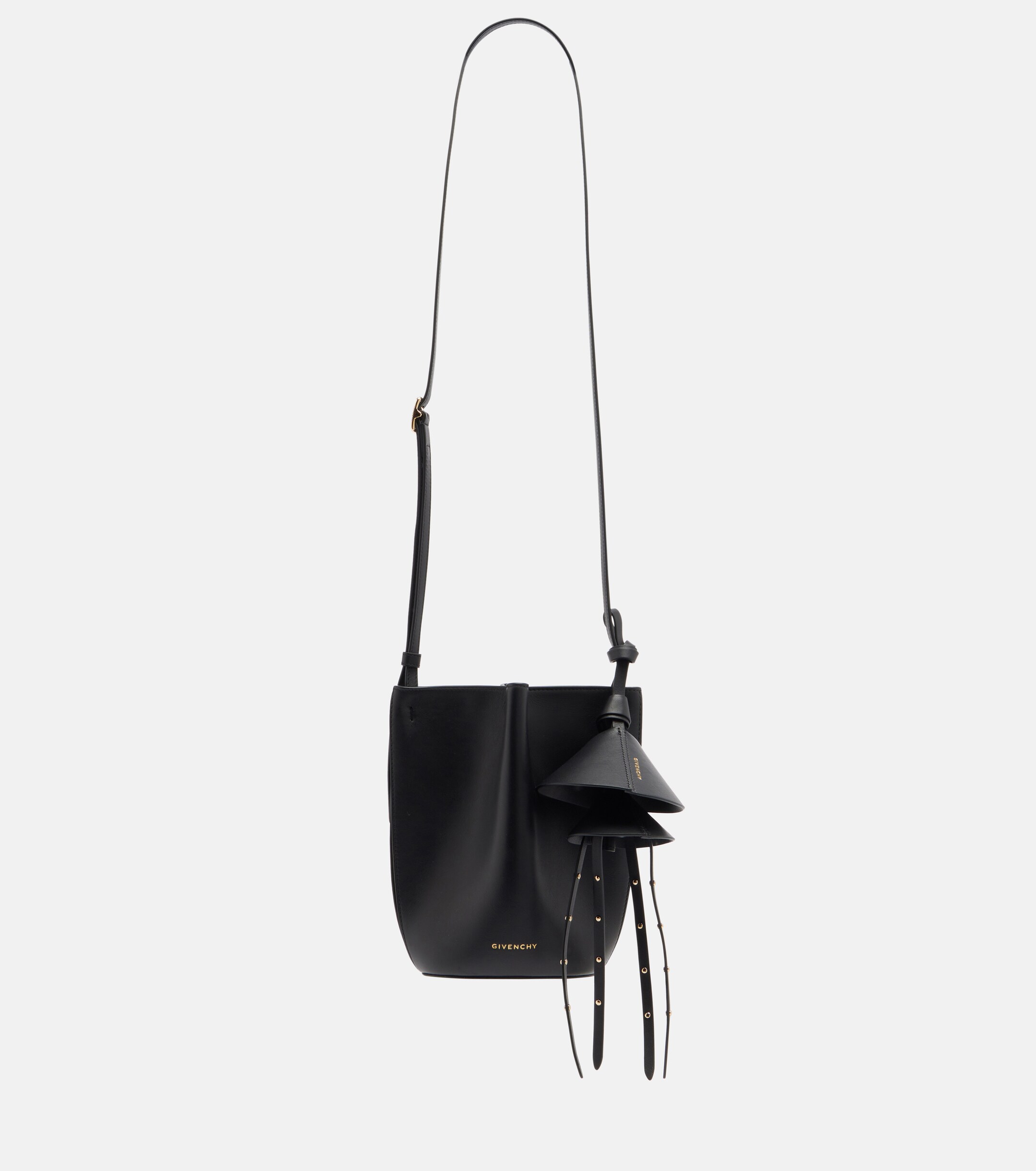 Givenchy Snap Mini leather bucket bag