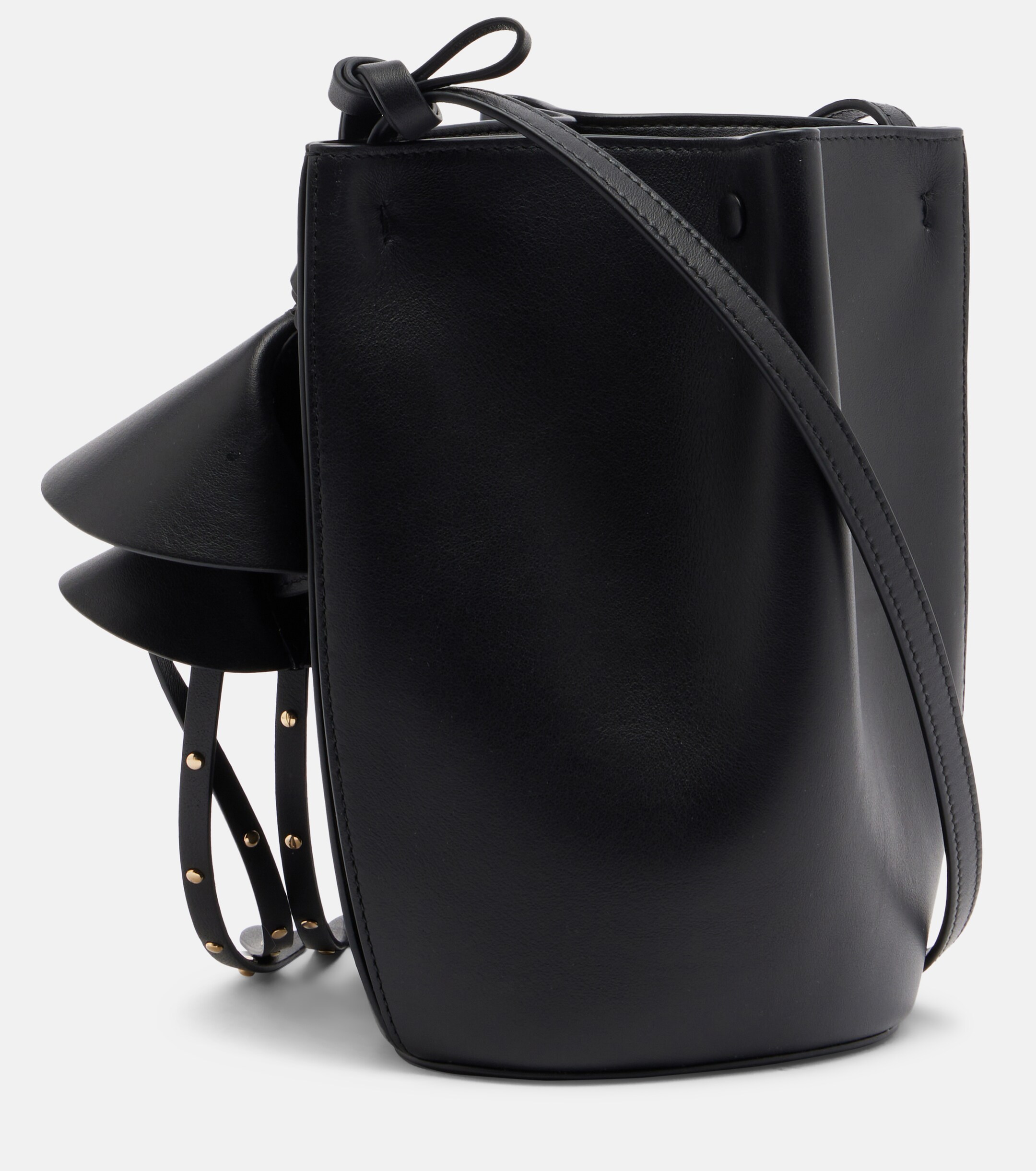 Givenchy Snap Mini leather bucket bag