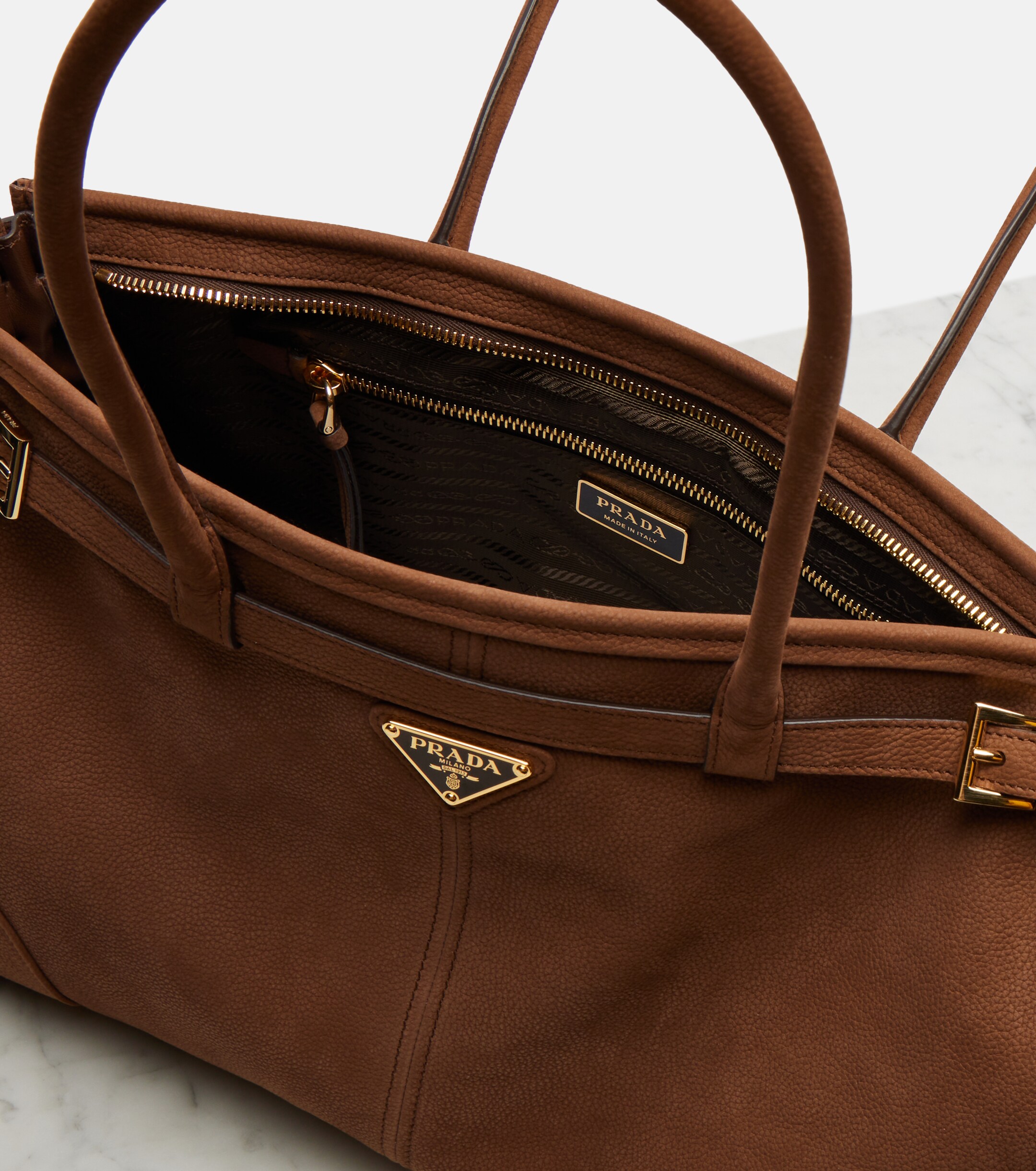 Prada Prada Bonnie Large leather shoulder bag