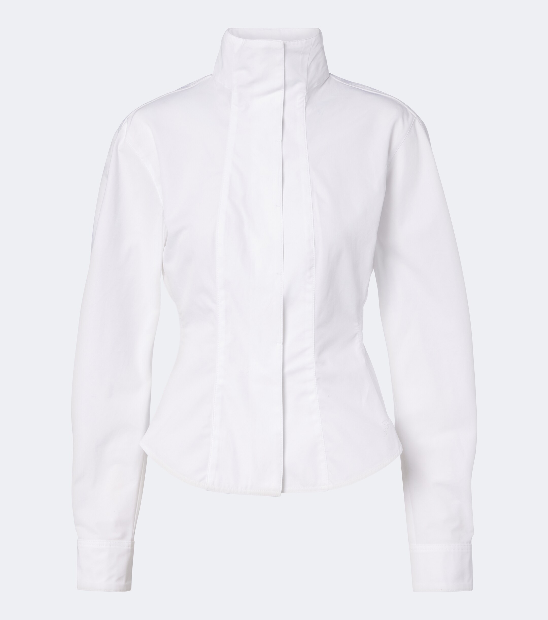 Jacquemus Jacquemus Tulipe open-back cotton poplin shirt
