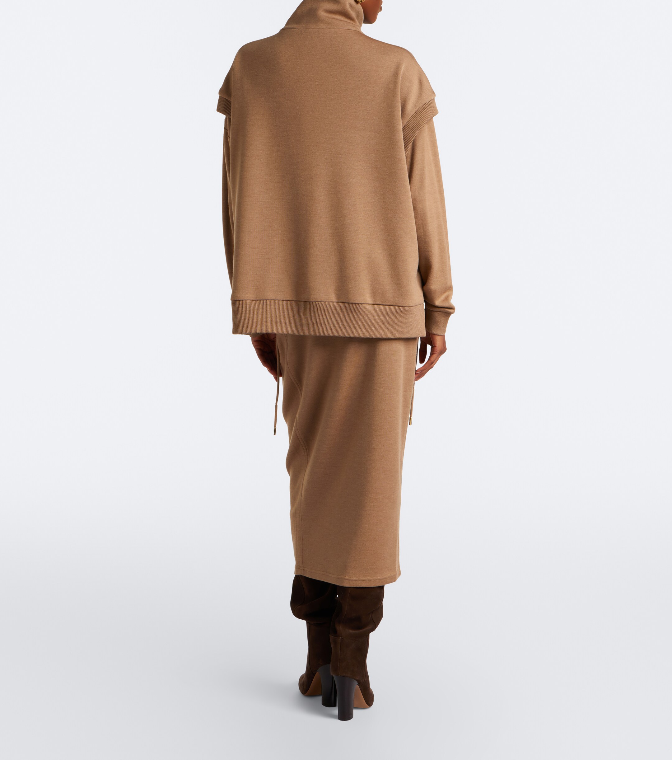Max Mara Max Mara Virgin wool midi skirt