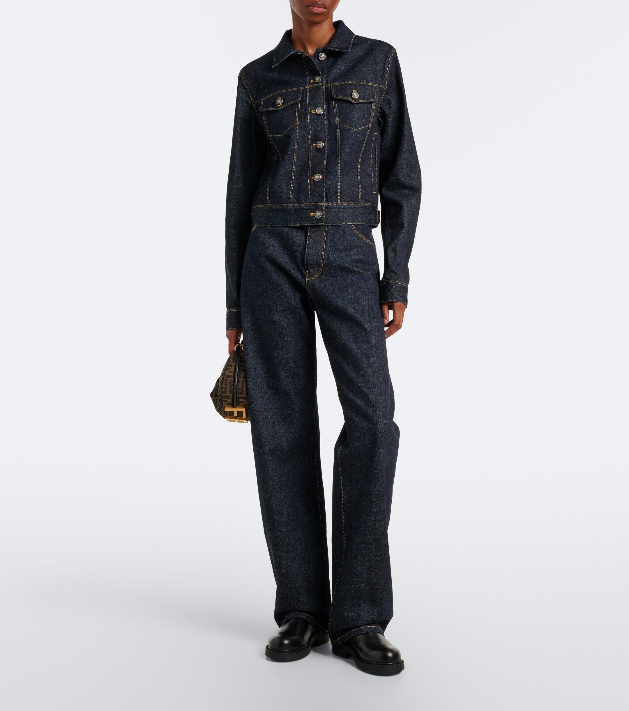 Fendi Fendi Fendi Commando leather Chelsea boots