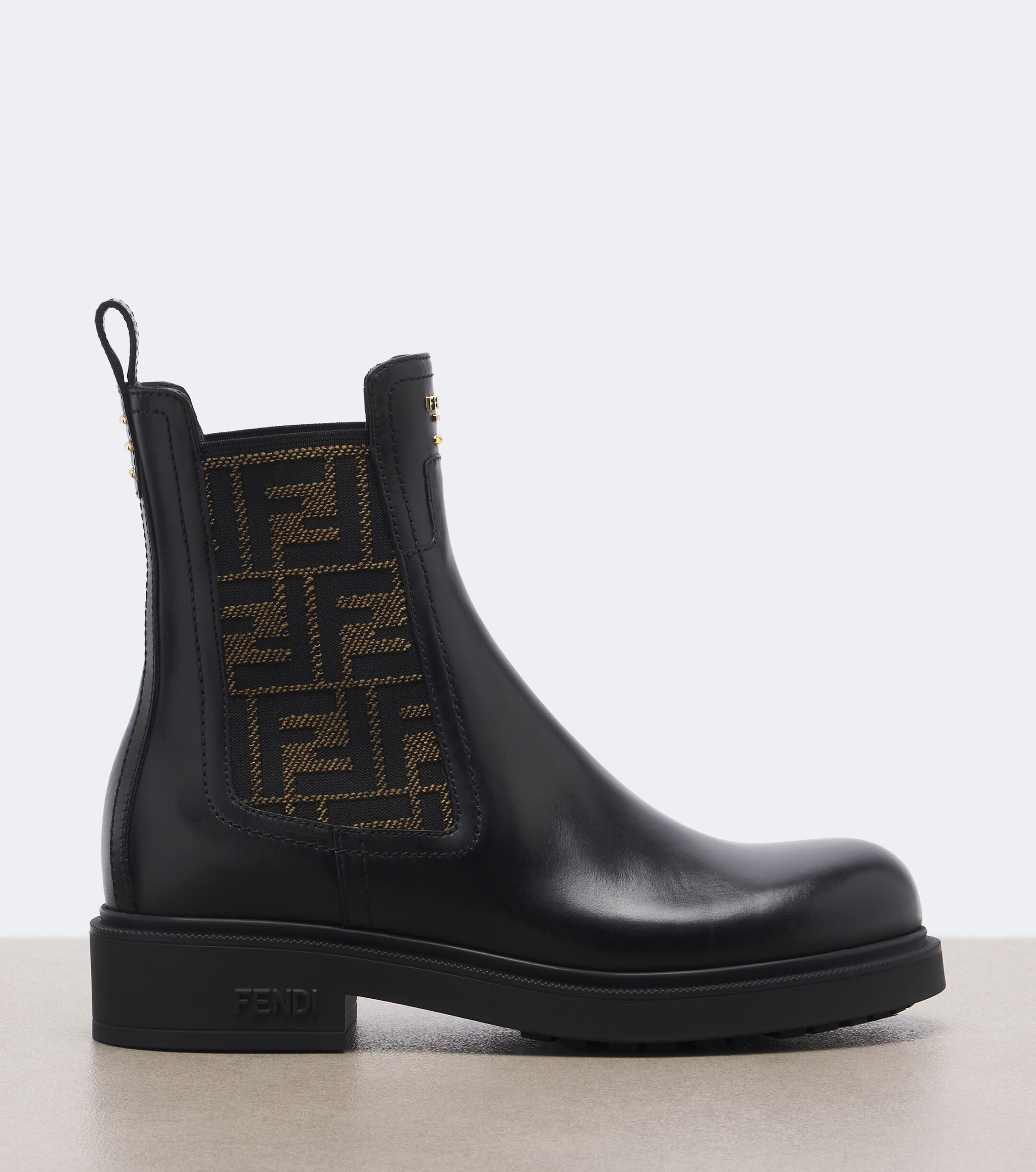 Fendi Fendi Fendi Commando leather Chelsea boots