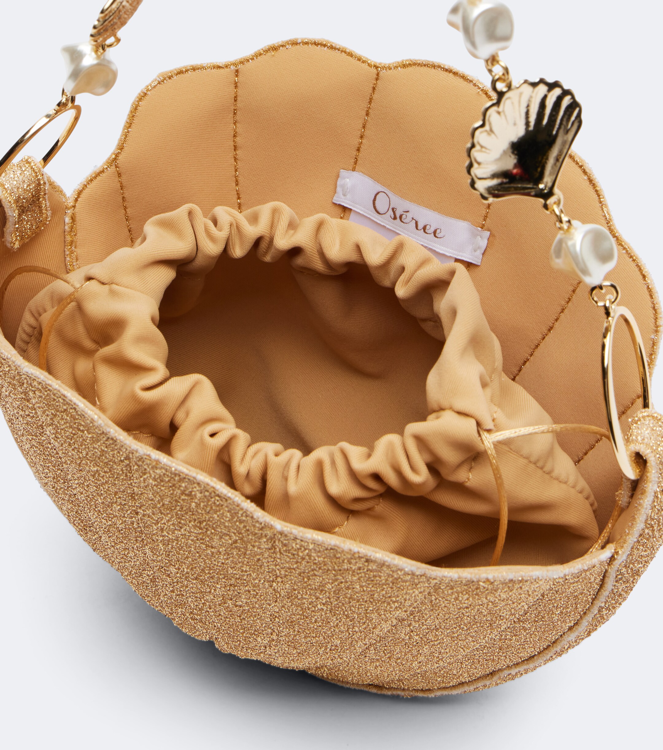 Oséree Lumière Small embellished clutch