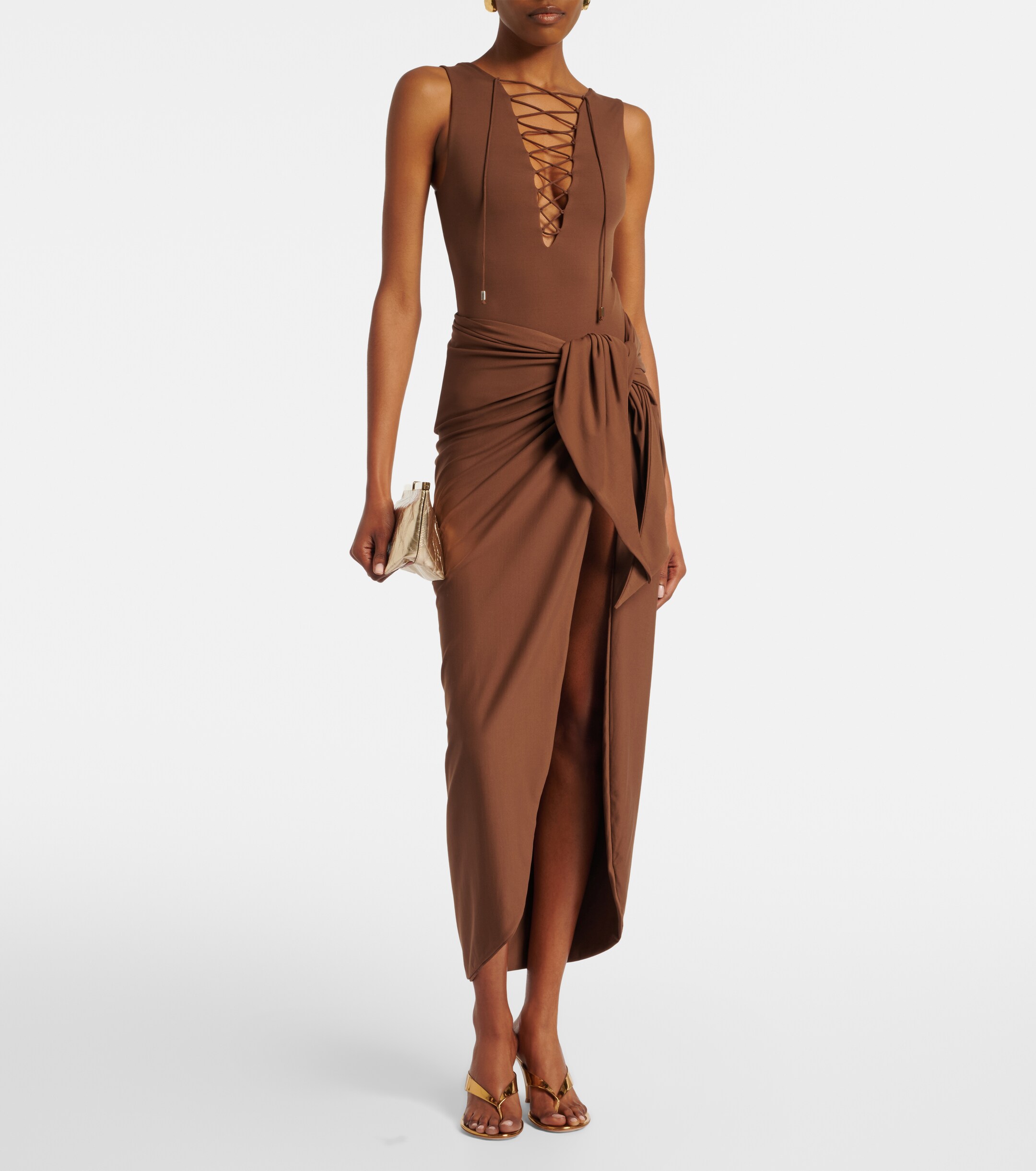 Taller Marmo Taller Marmo Swimsuit and beach cover-up set