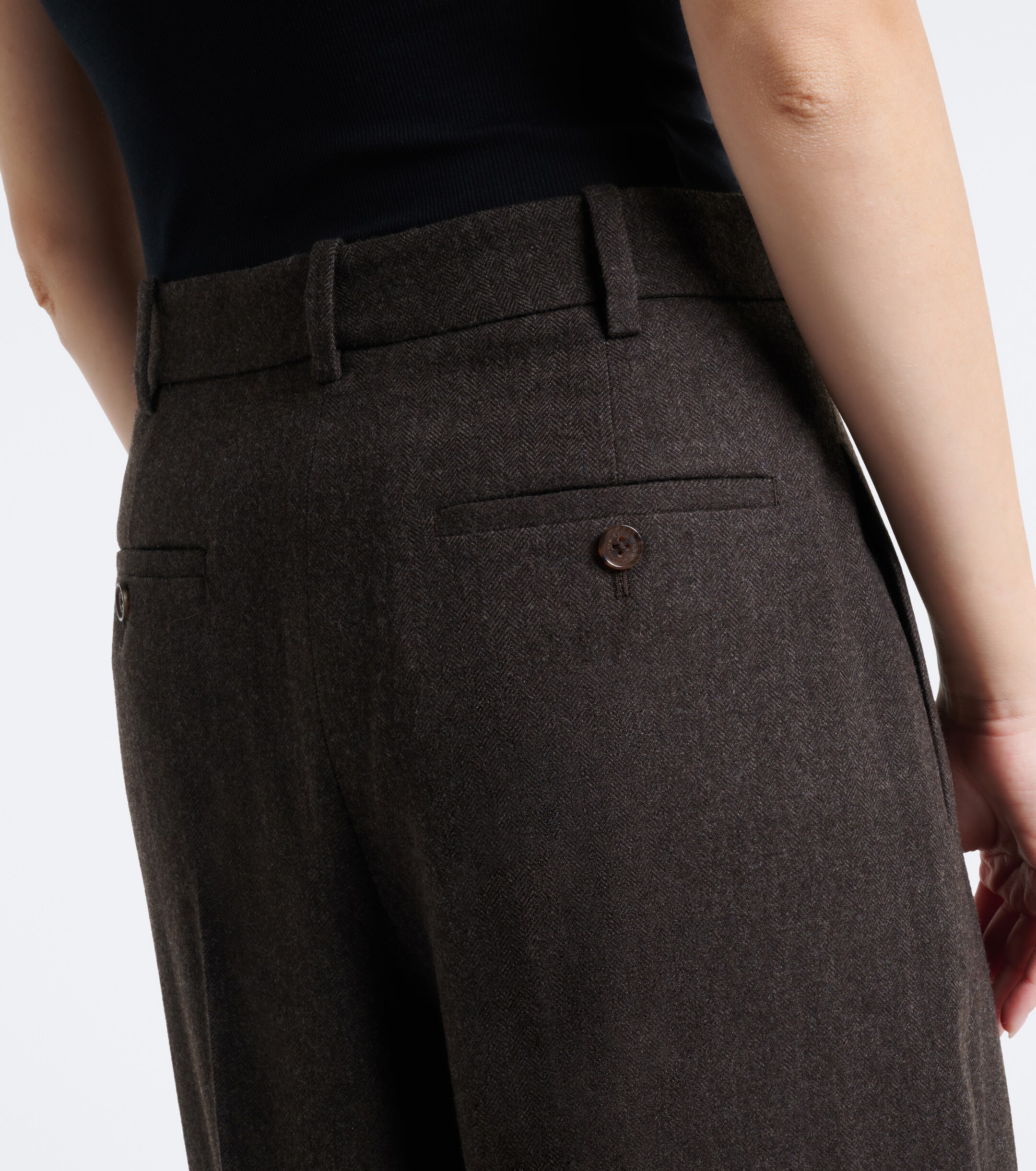 Ralph Lauren Collection Ralph Lauren Collection Clarice wool wide-leg pants