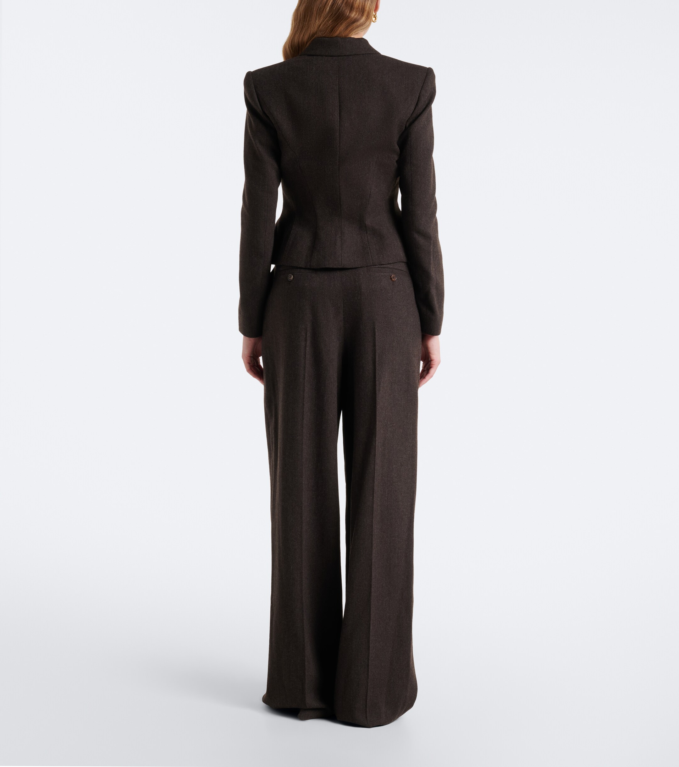 Ralph Lauren Collection Ralph Lauren Collection Clarice wool wide-leg pants