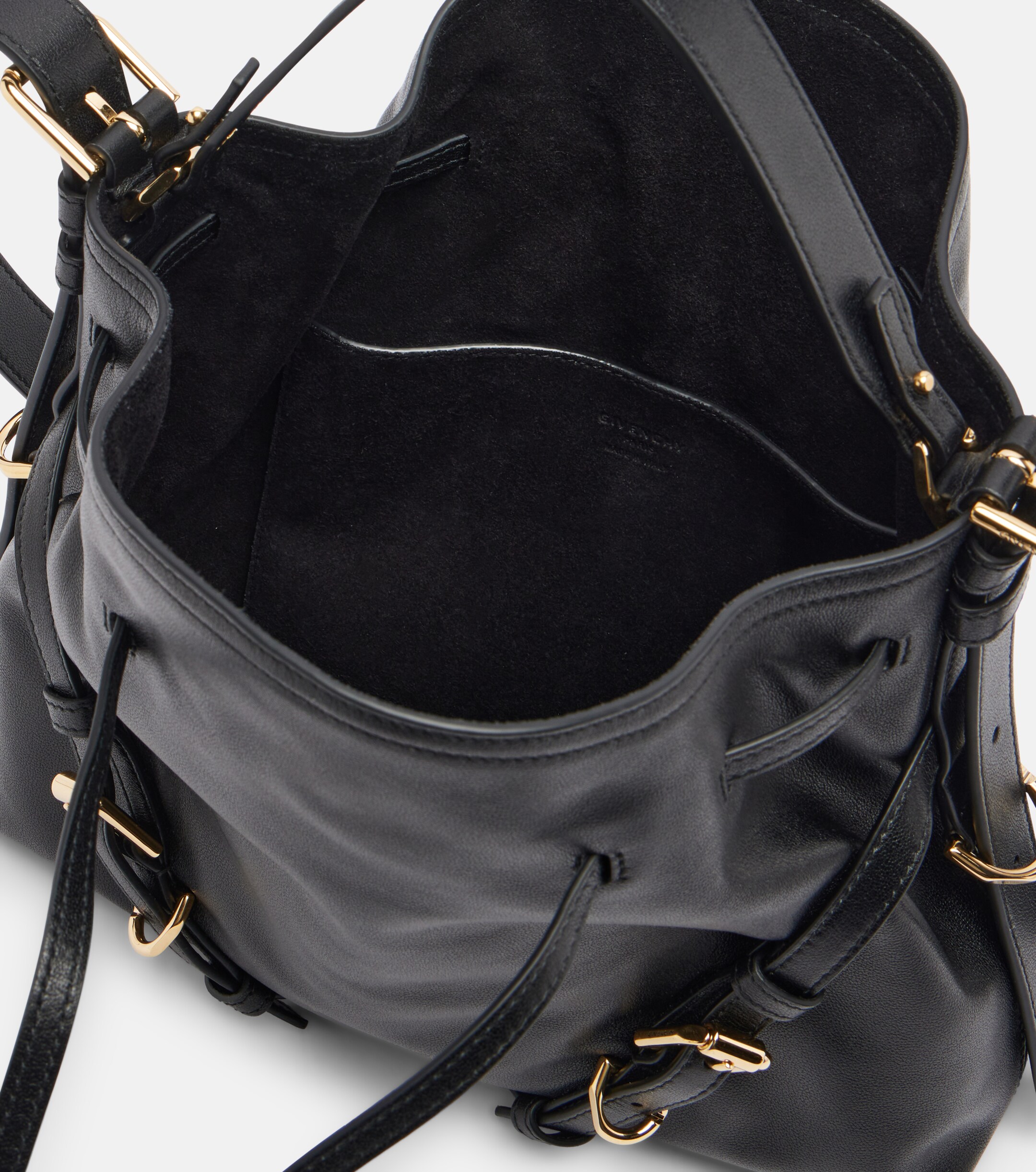 Givenchy Voyou Bucket Small leather shoulder bag