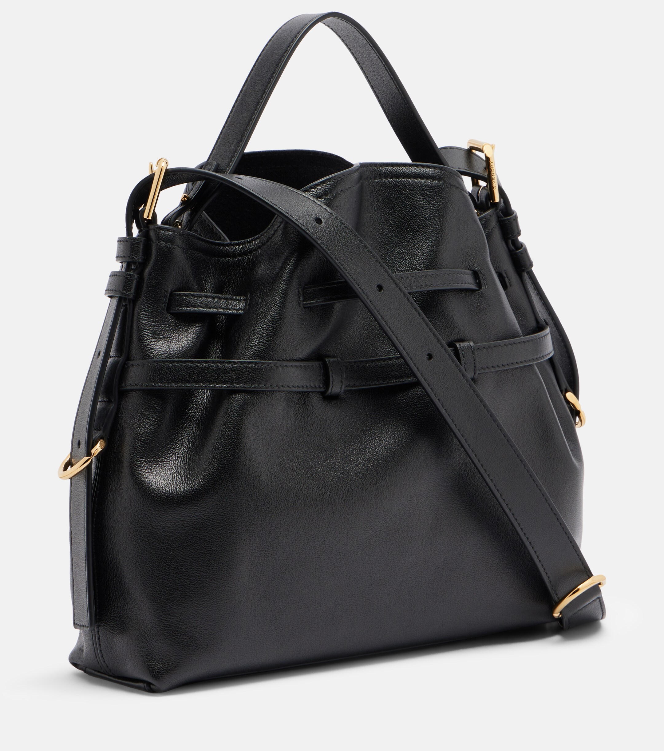Givenchy Voyou Bucket Small leather shoulder bag