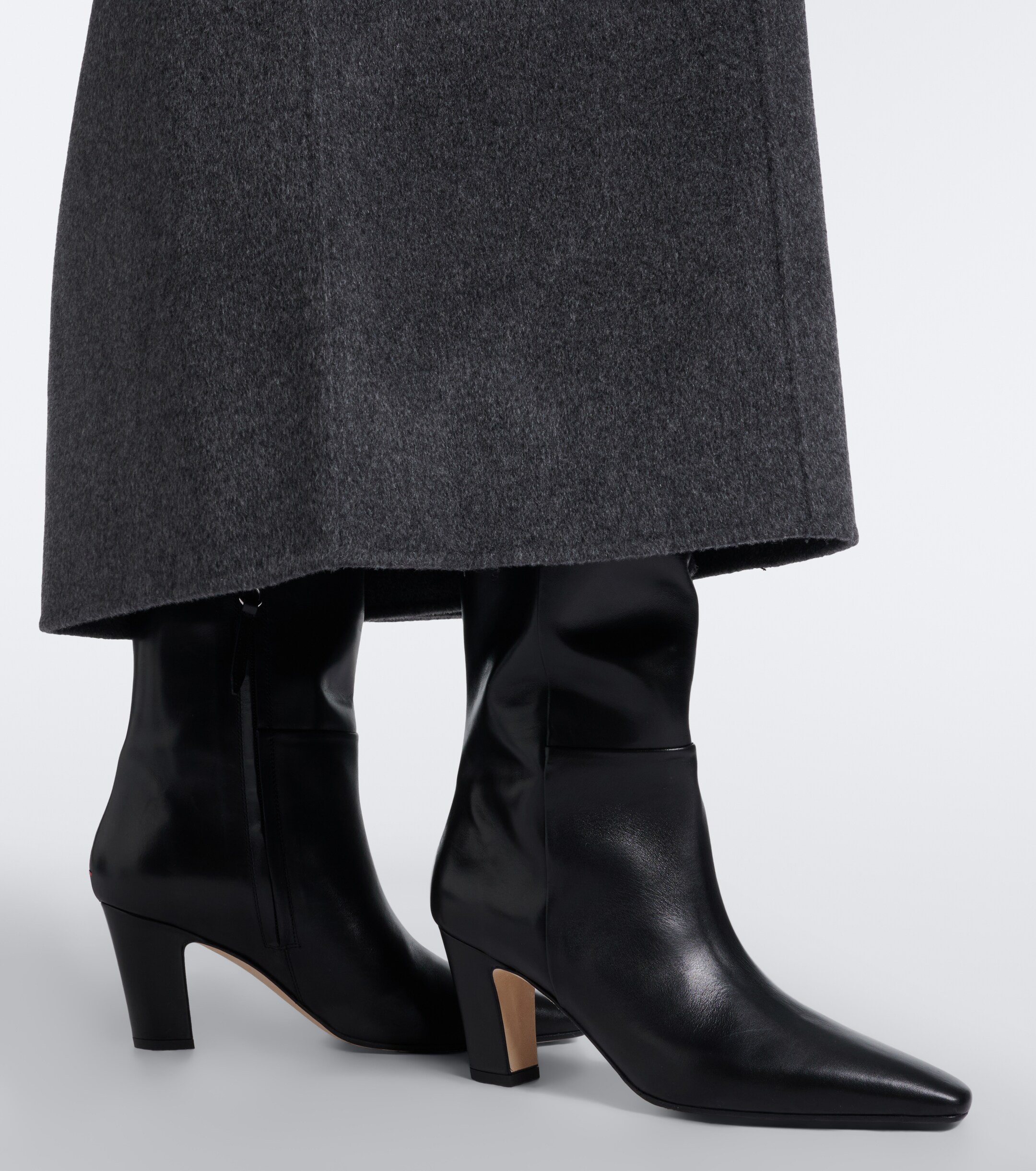 AEYDE Aeyde Silva leather knee-high boots