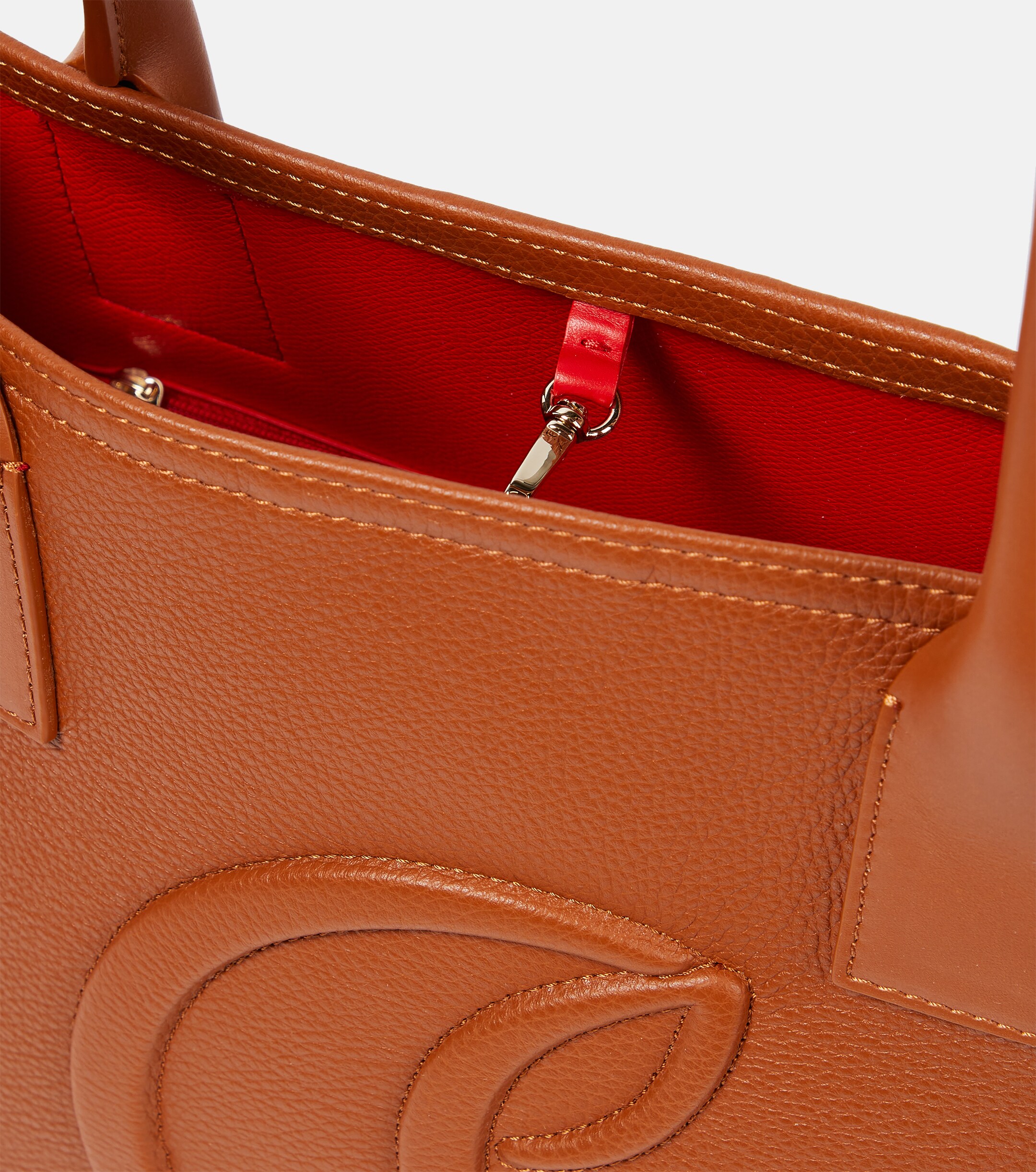 CHRISTIAN LOUBOUTIN By My Side Large leather tote bag