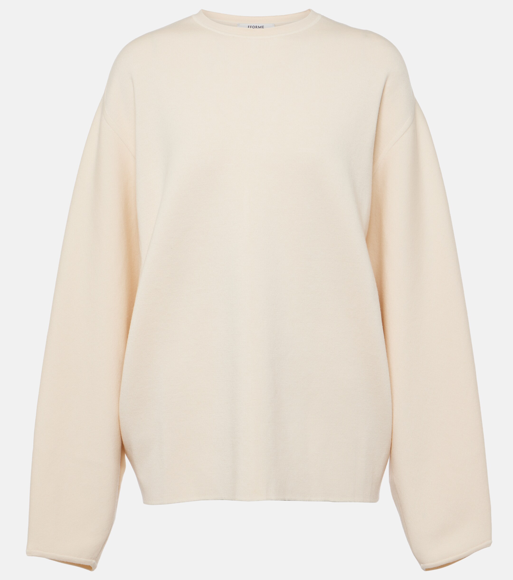 Fforme Oversized wool and cotton sweater