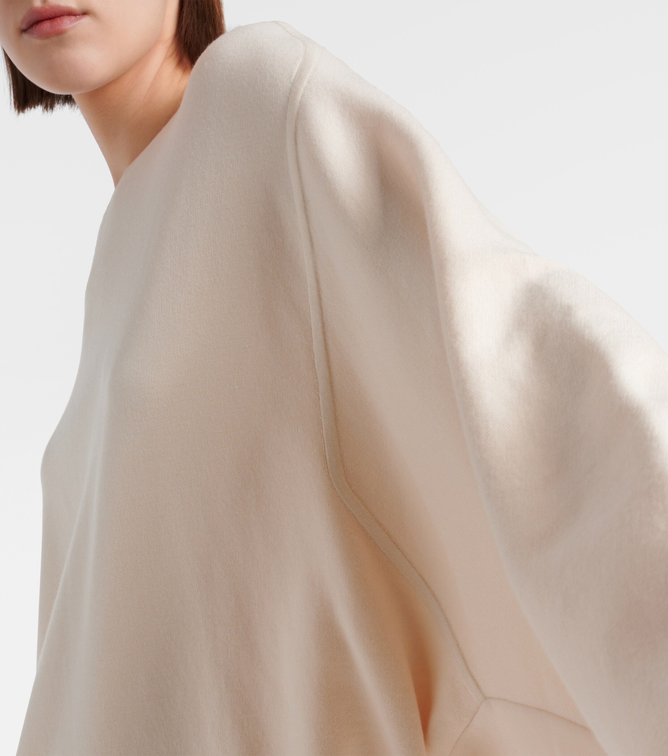 Fforme Oversized wool and cotton sweater