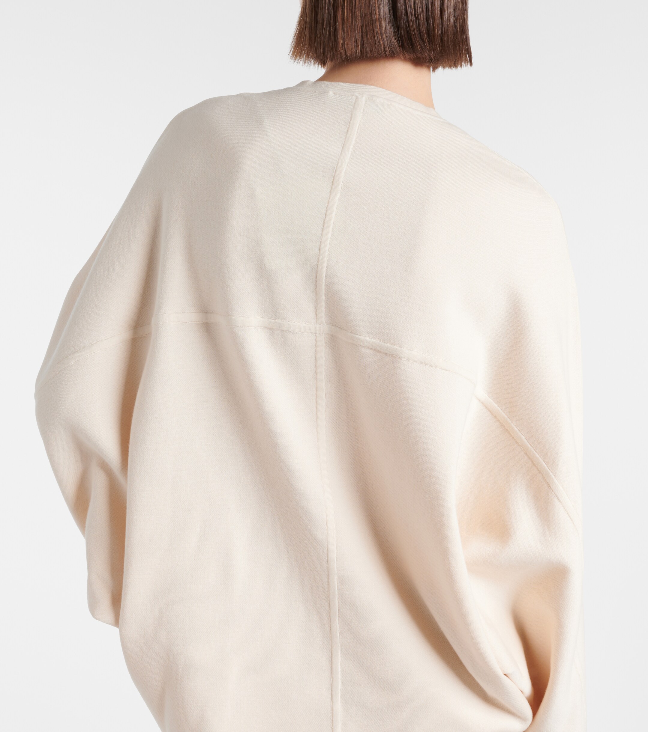 Fforme Oversized wool and cotton sweater