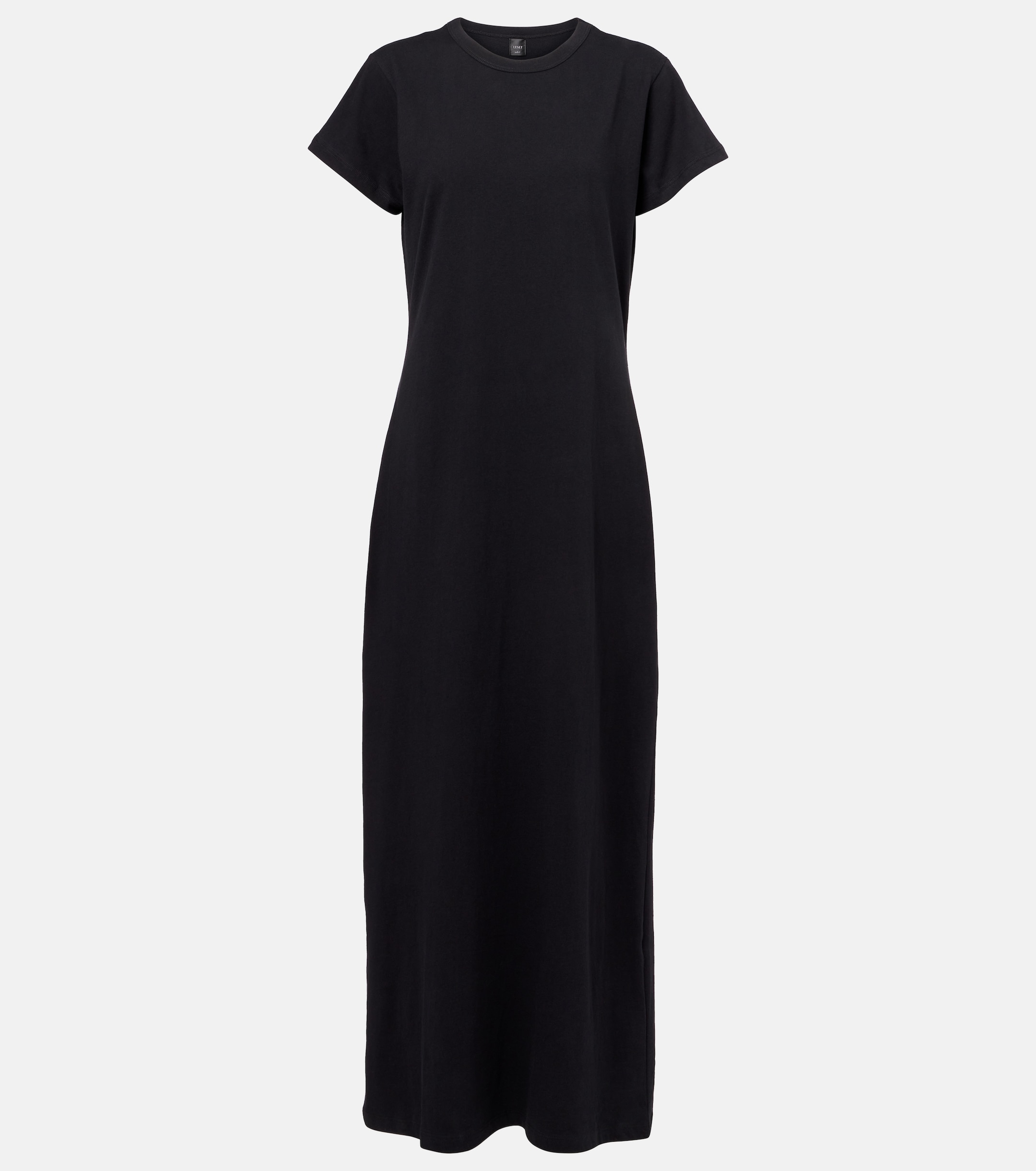 organic cotton jersey maxi dress Organic Cotton Jersey Striped Sleep Dress