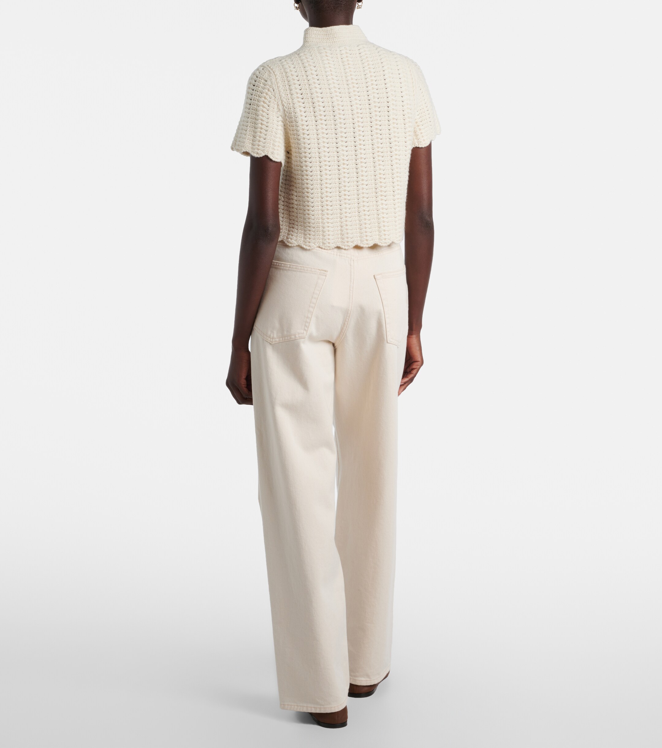 Loro Piana Loro Piana Arola knitted cashmere-blend jacket