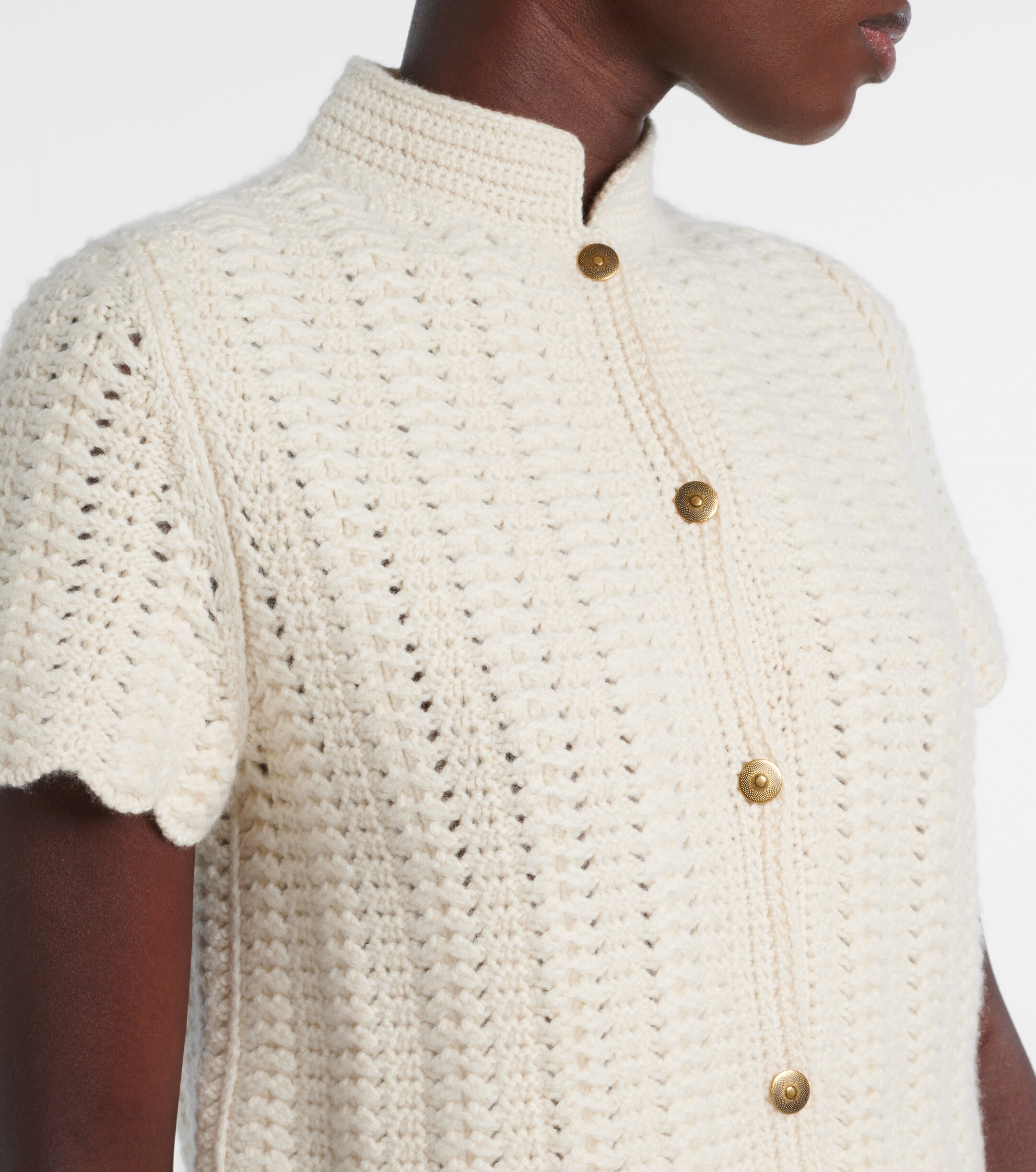 Loro Piana Loro Piana Arola knitted cashmere-blend jacket