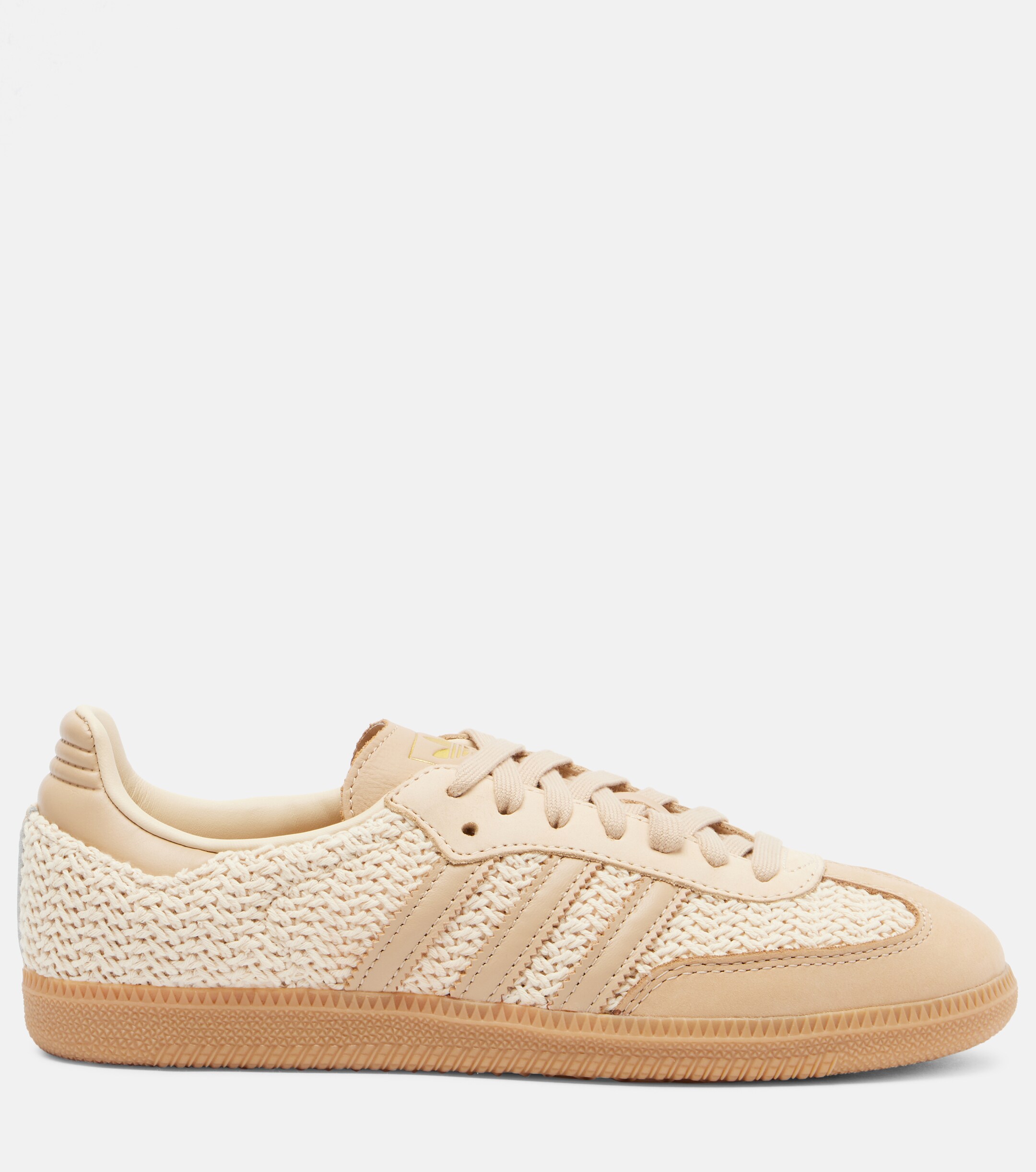 adidas Samba OG leather-trimmed sneakers thumbnail