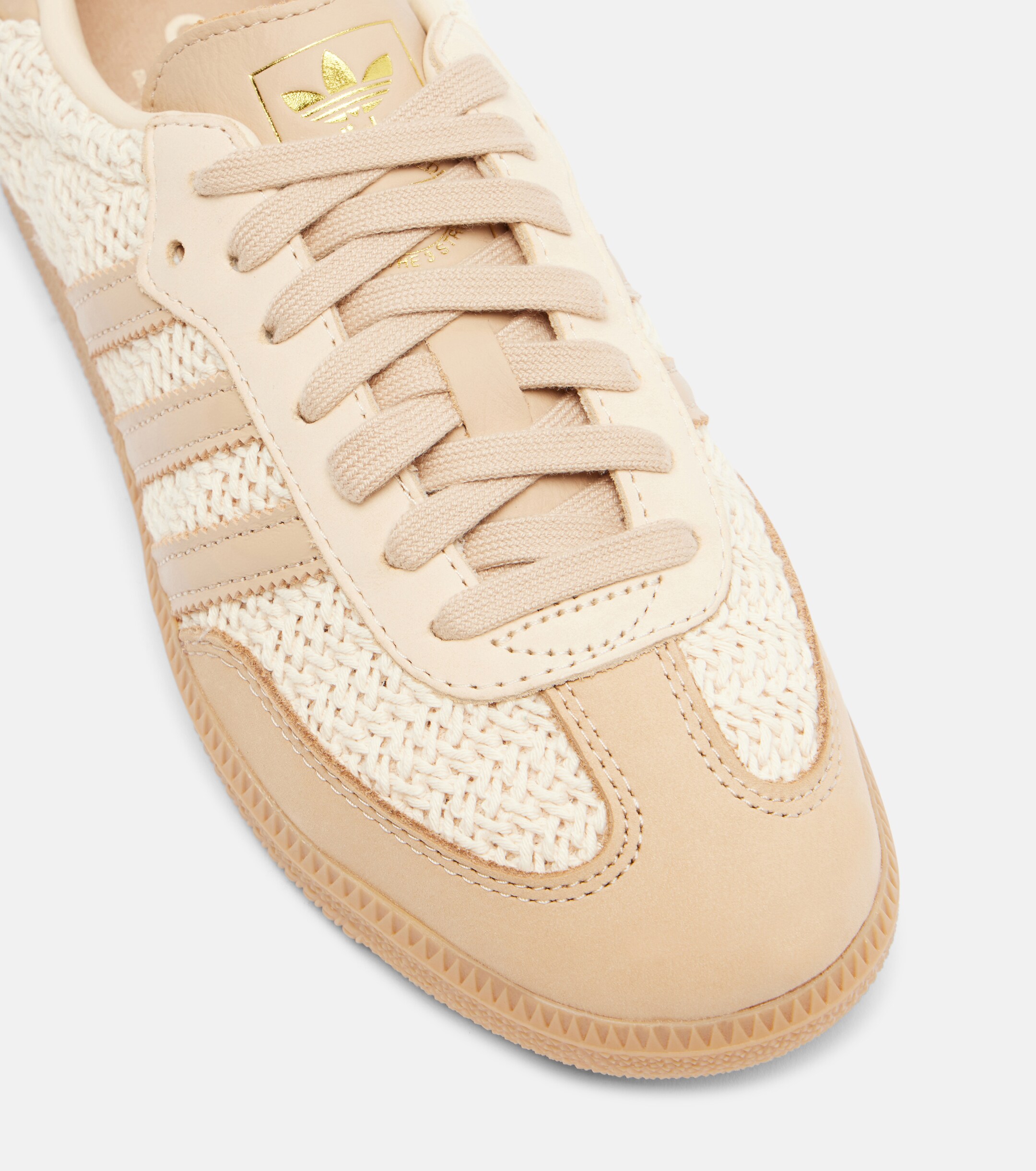 adidas Samba OG leather-trimmed sneakers thumbnail