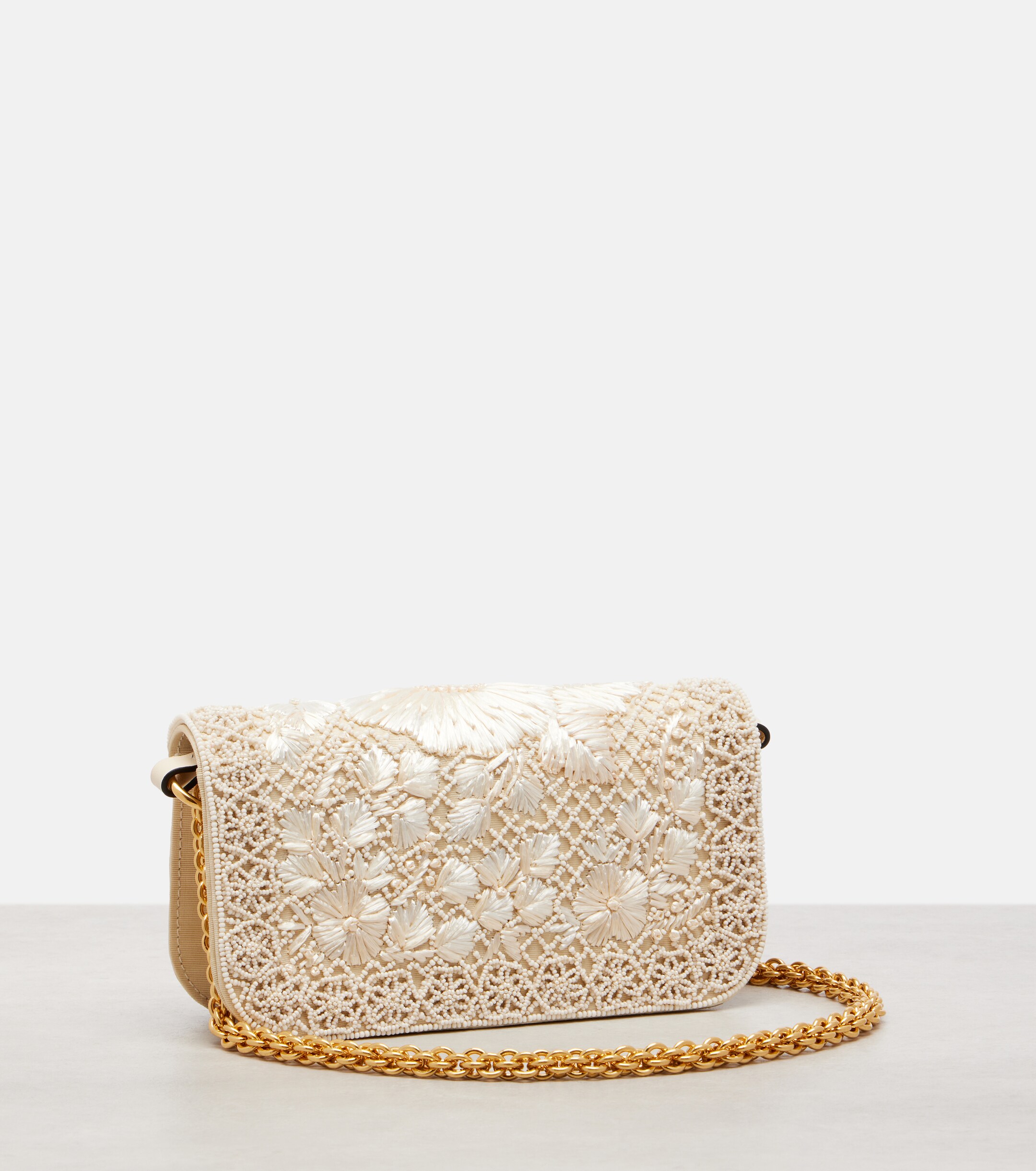 Valentino Garavani Locò Small embellished shoulder bag thumbnail