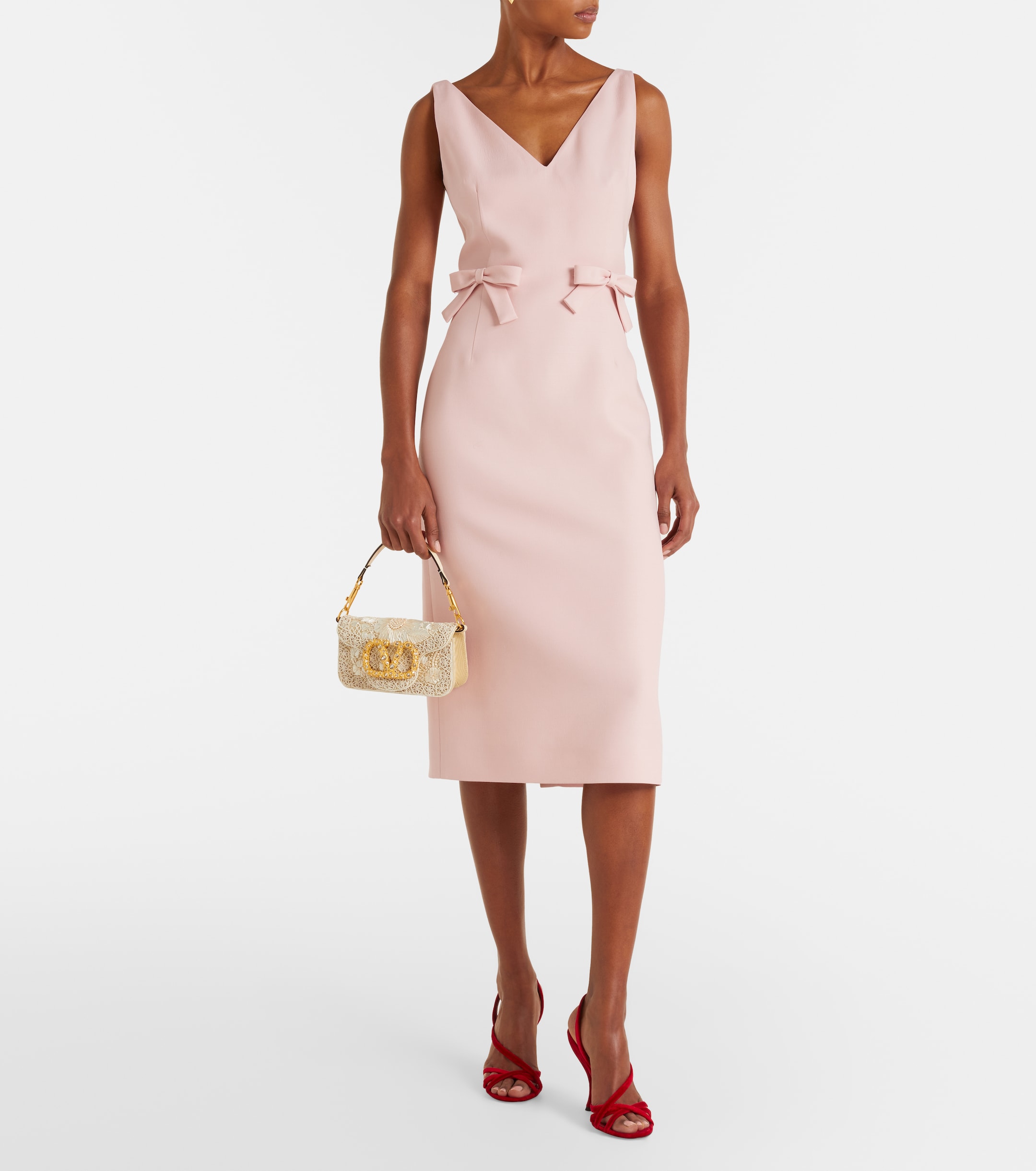 Valentino Garavani Locò Small embellished shoulder bag thumbnail