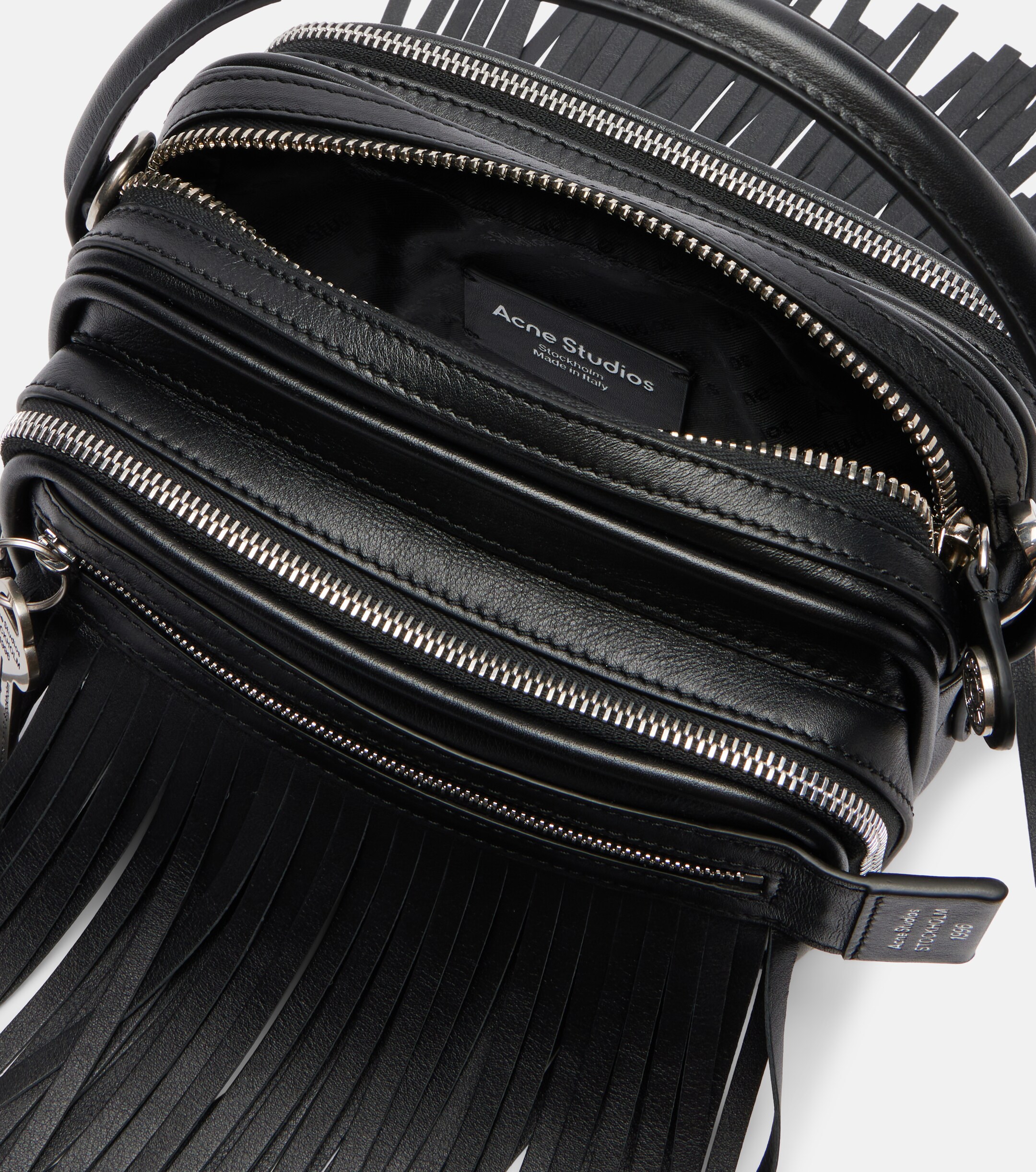 Acne Studios Camero Kit Medium leather shoulder bag