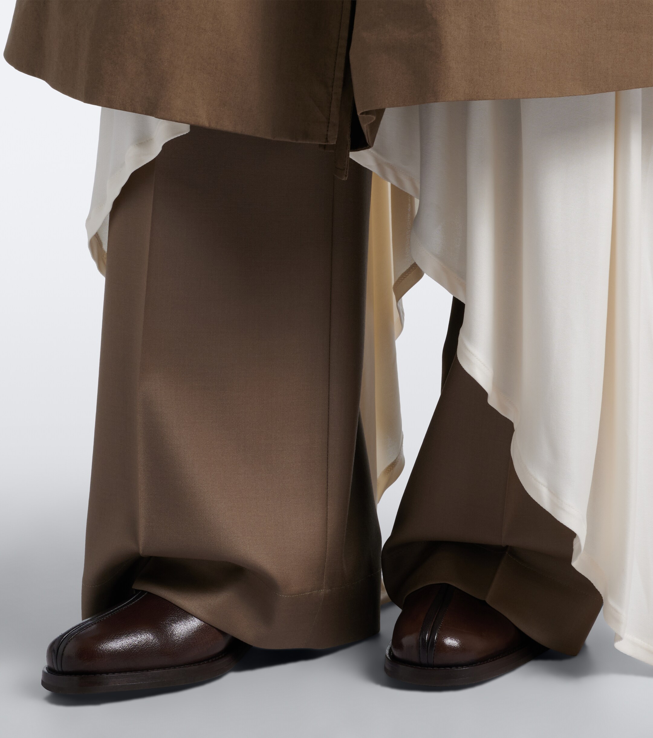 Lemaire Lemaire Piped leather ankle boots