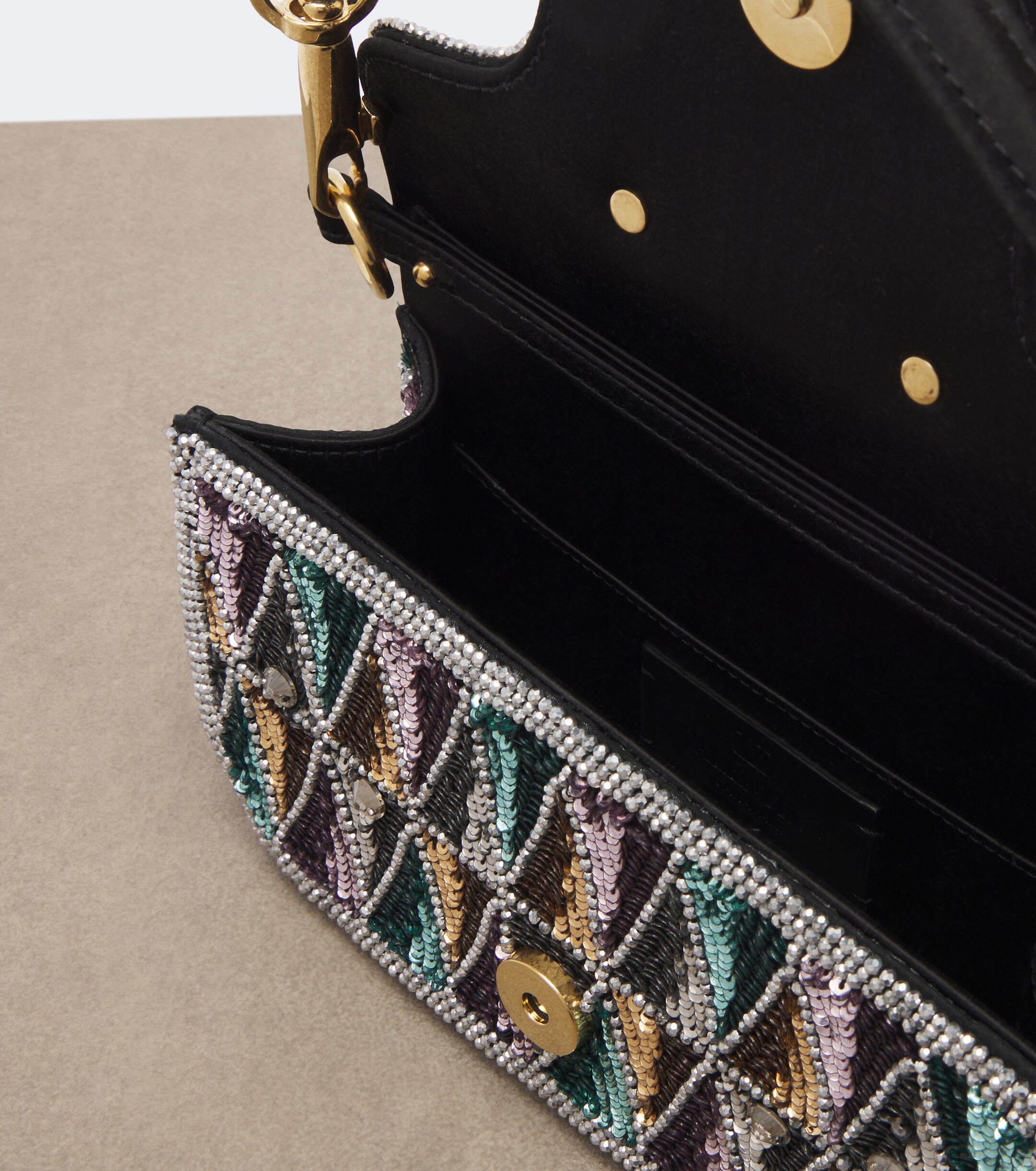 Valentino Garavani Loco Small embellished shoulder bag thumbnail