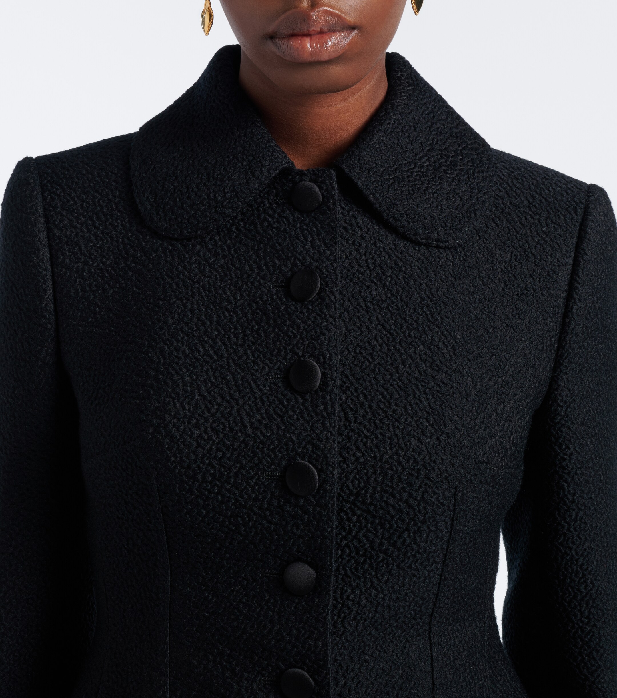 Dolce&Gabbana Dolce & Gabbana Single-breasted wool and silk-blend blazer