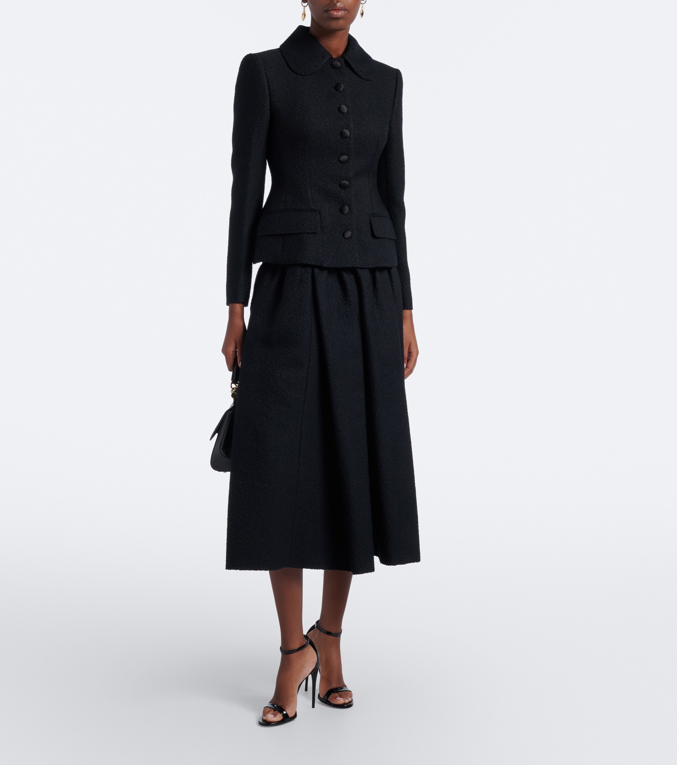 Dolce&Gabbana Dolce & Gabbana Single-breasted wool and silk-blend blazer