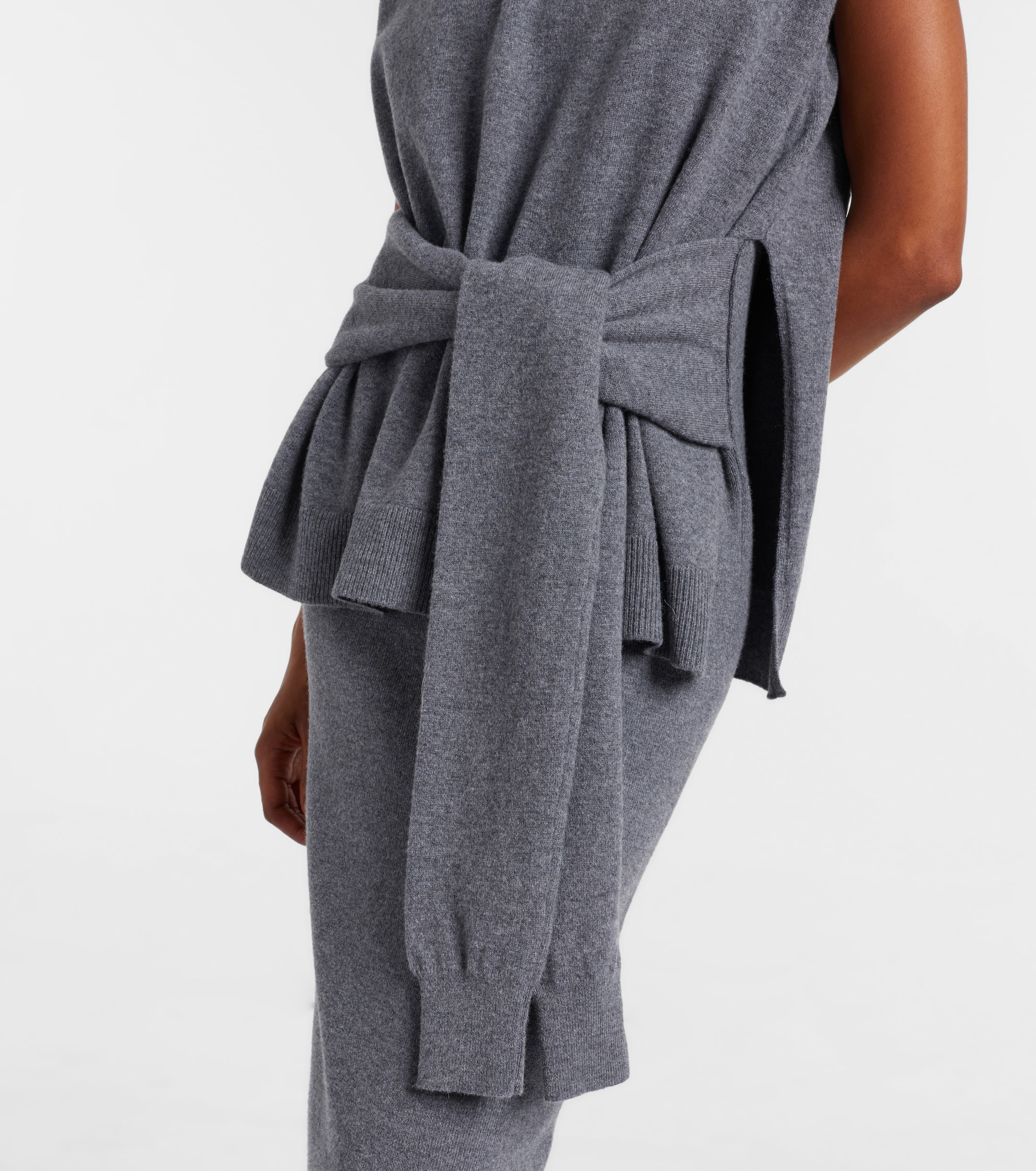 Róhe Layered wool and cashmere-blend midi dress thumbnail