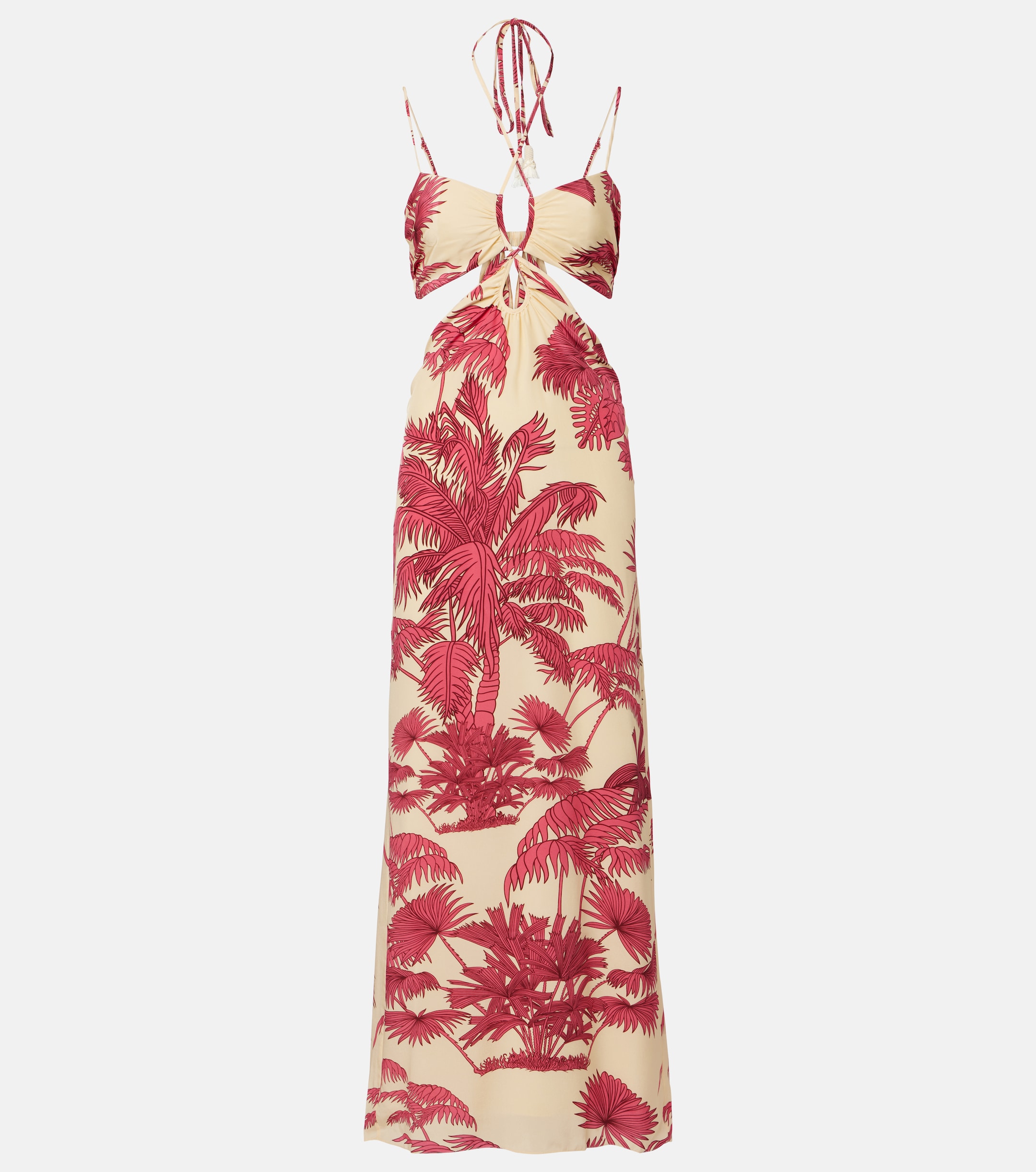 Johanna Ortiz - Printed silk maxi dress | Plush