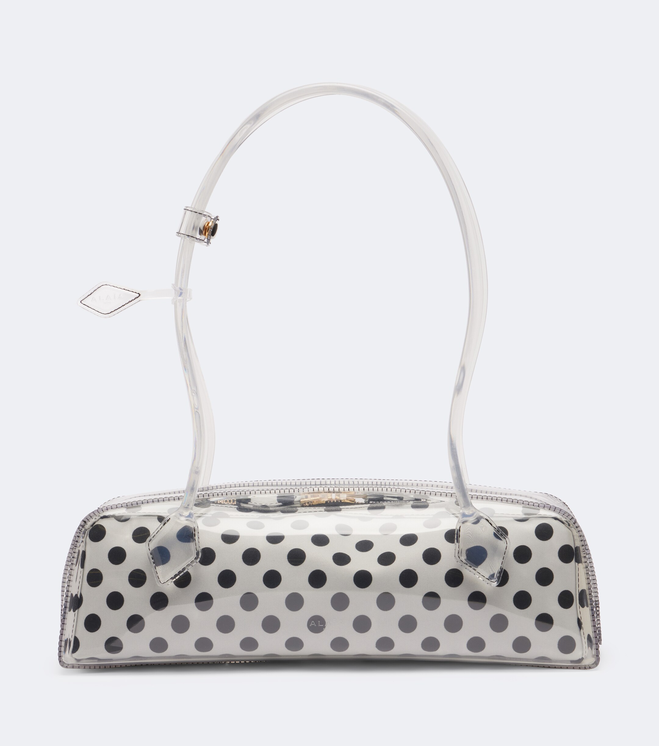 Alaïa Le Teckel Medium polka-dot shoulder bag