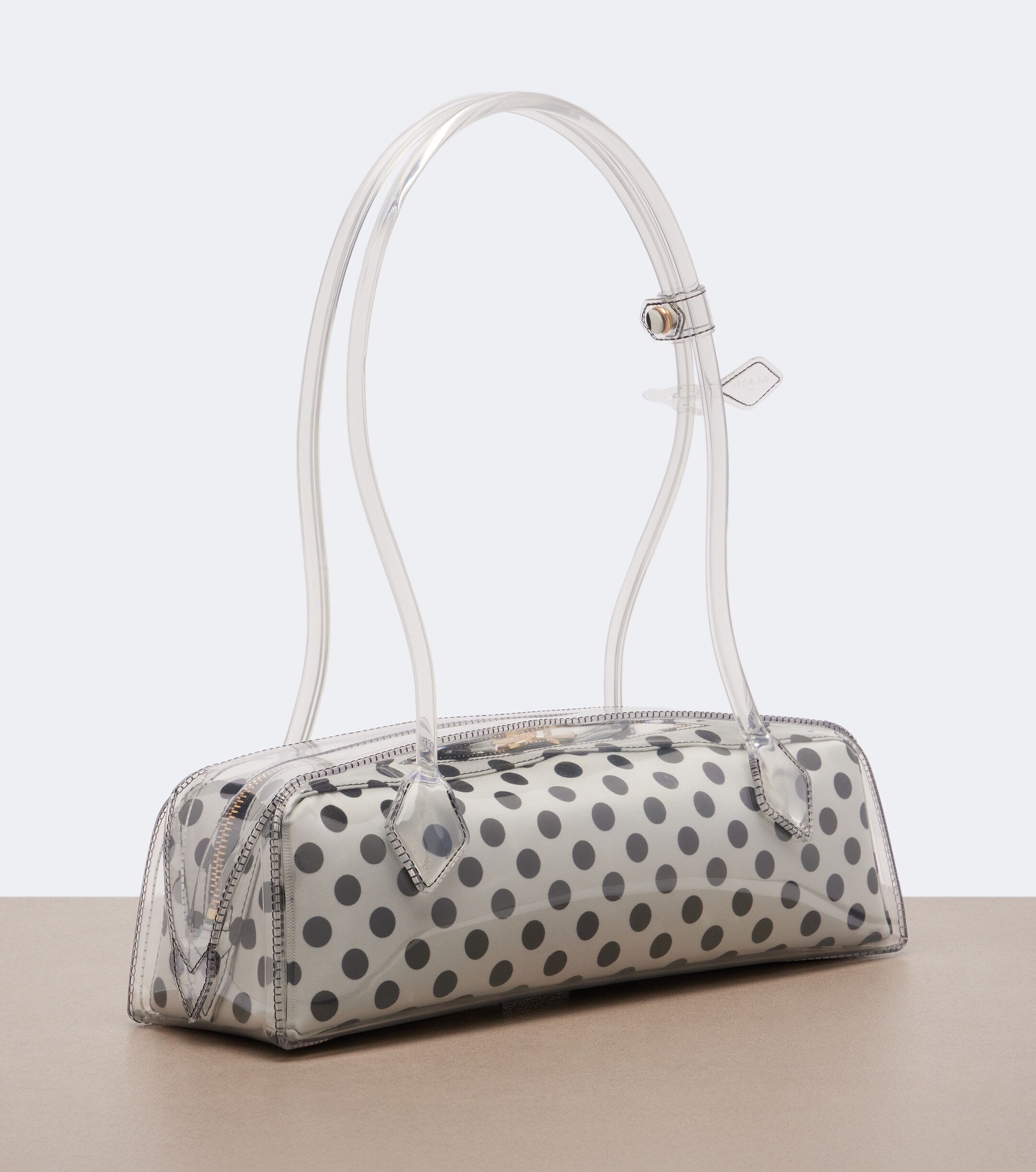 Alaïa Le Teckel Medium polka-dot shoulder bag
